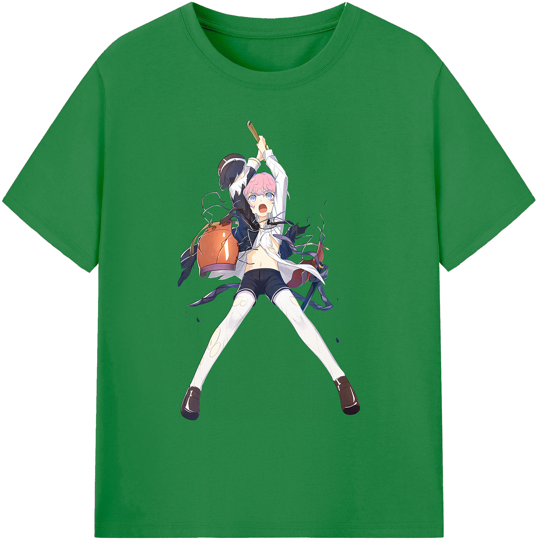 （画像用） 刀剣乱舞 Touken Ranbu 綿100％ メンズ半袖Tシャツ｜肌触りやわらか＆通気性