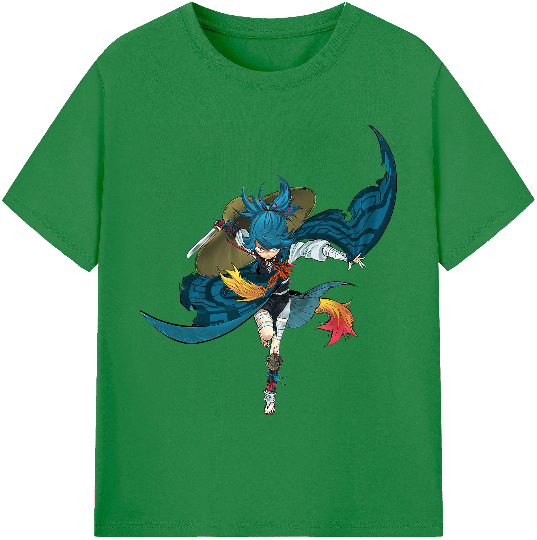 （画像用） 刀剣乱舞 Touken Ranbu 綿100％ メンズ半袖Tシャツ｜肌触りやわらか＆通気性
