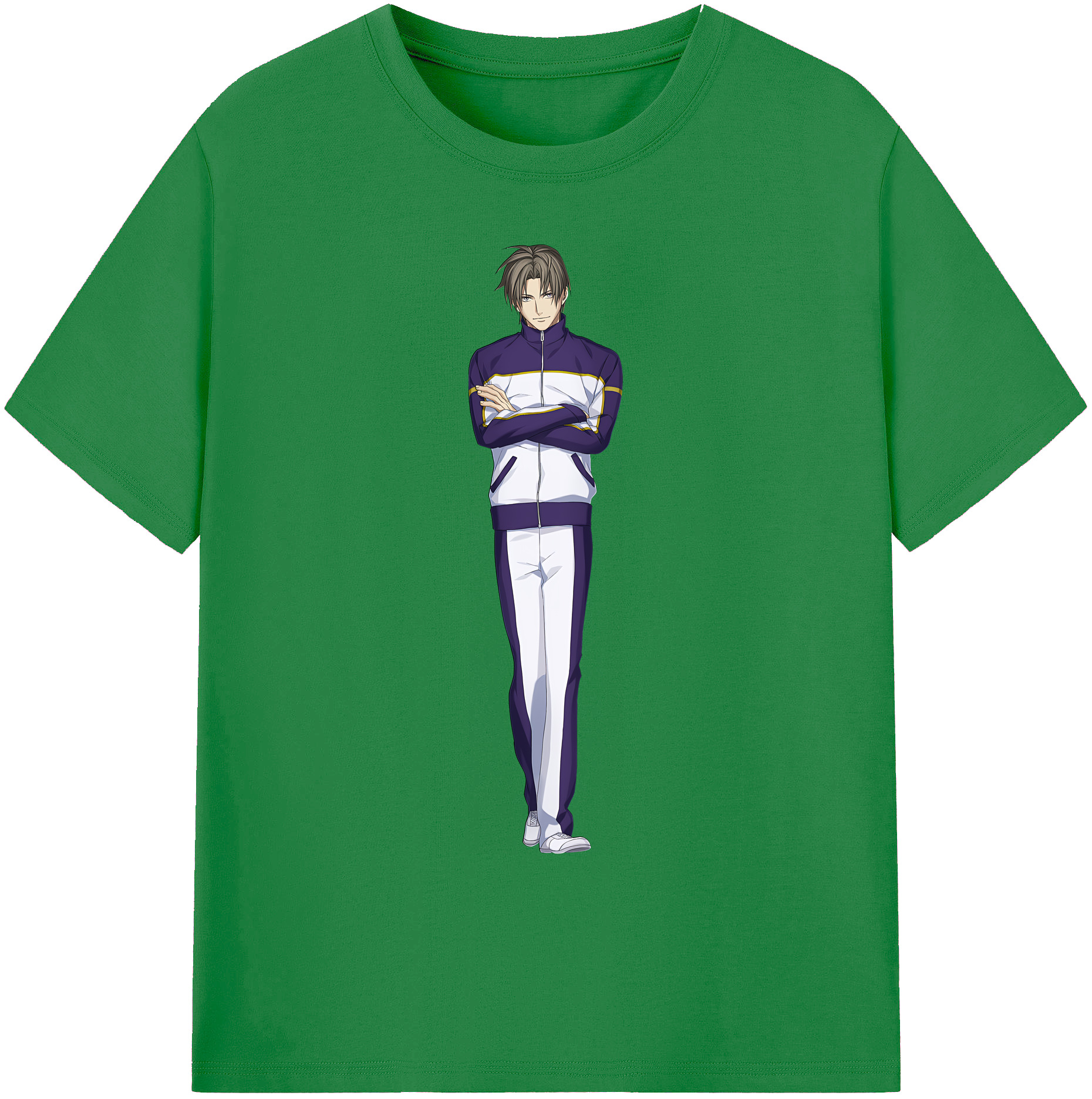 （画像用） 刀剣乱舞 Touken Ranbu 綿100％ メンズ半袖Tシャツ｜肌触りやわらか＆通気性