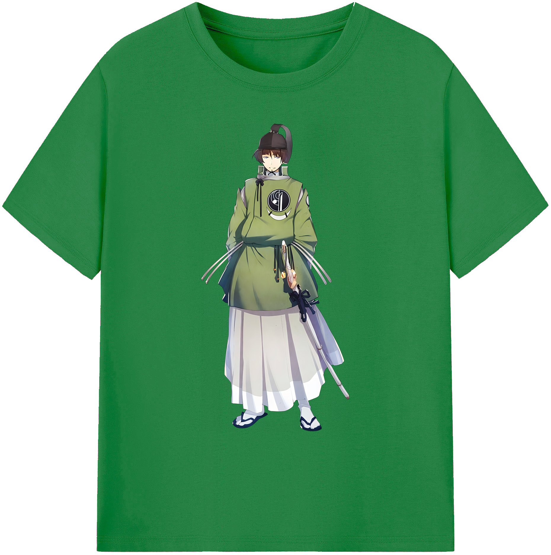 （画像用） 刀剣乱舞 Touken Ranbu 綿100％ メンズ半袖Tシャツ｜肌触りやわらか＆通気性