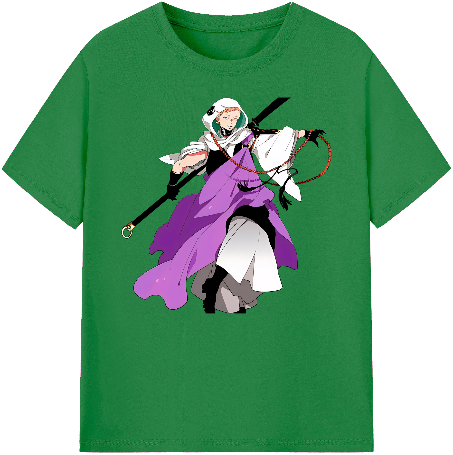 （画像用） 刀剣乱舞 Touken Ranbu 綿100％ メンズ半袖Tシャツ｜肌触りやわらか＆通気性