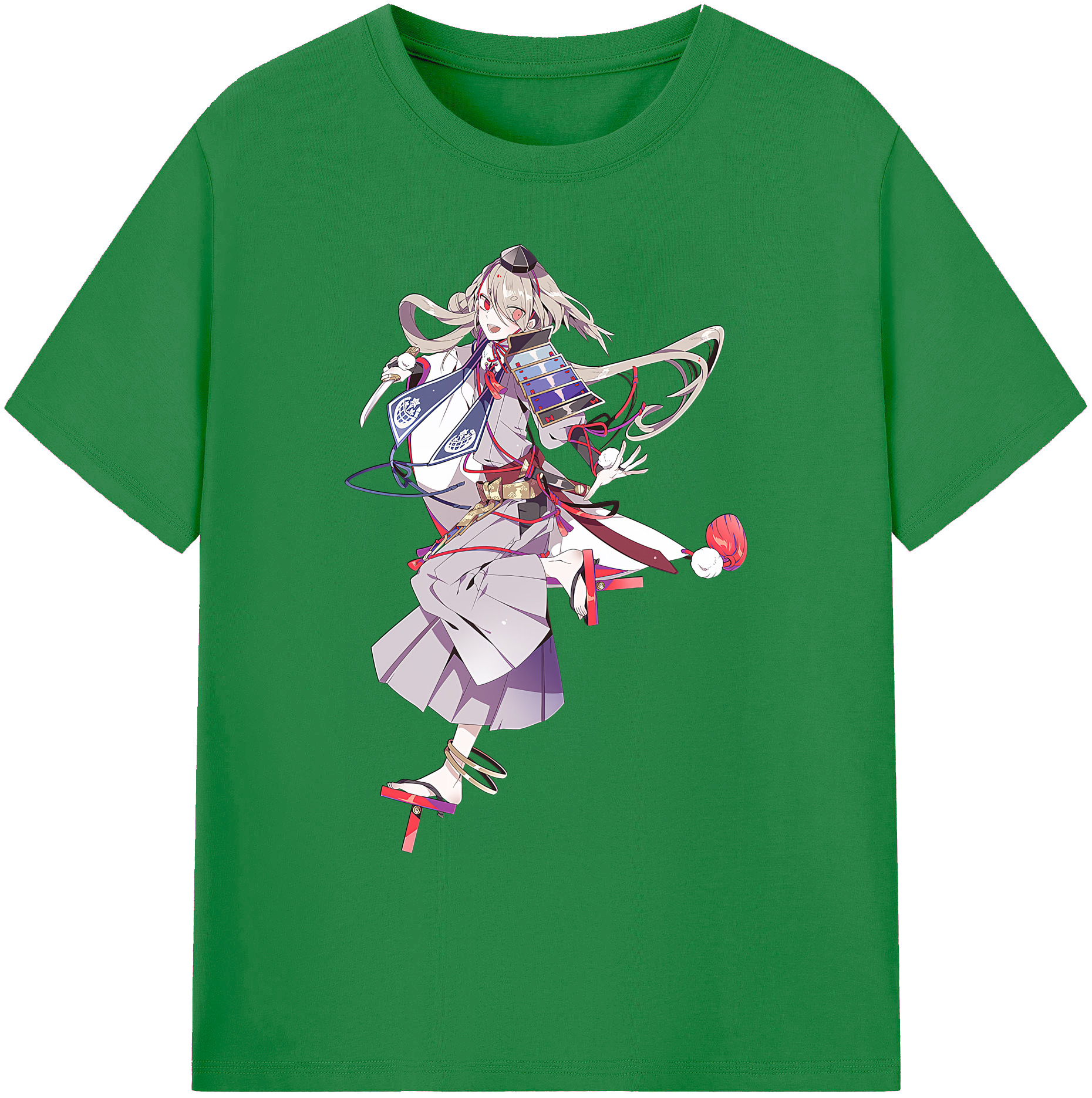 （画像用） 刀剣乱舞 Touken Ranbu 綿100％ メンズ半袖Tシャツ｜肌触りやわらか＆通気性