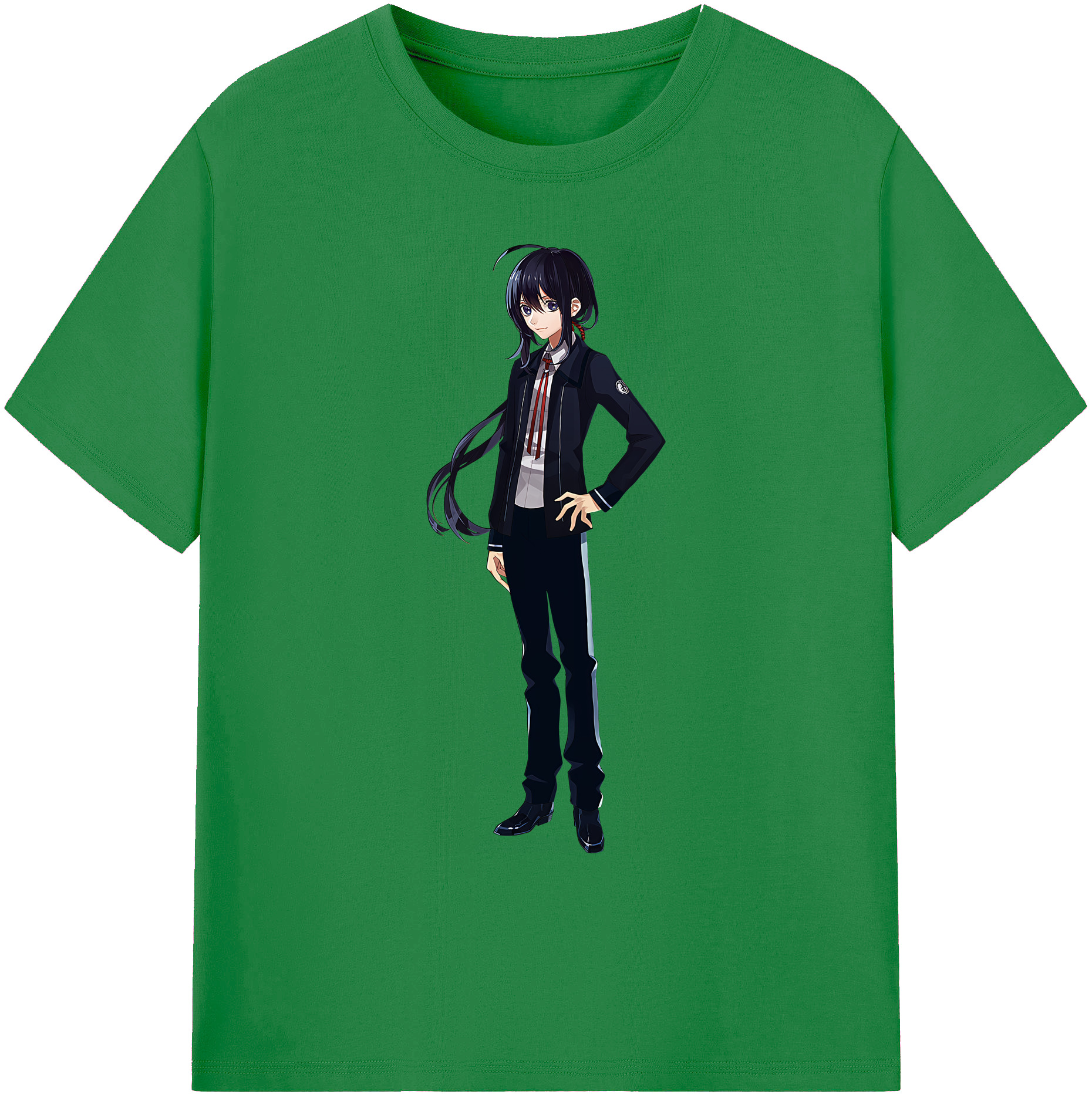 （画像用） 刀剣乱舞 Touken Ranbu 綿100％ メンズ半袖Tシャツ｜肌触りやわらか＆通気性