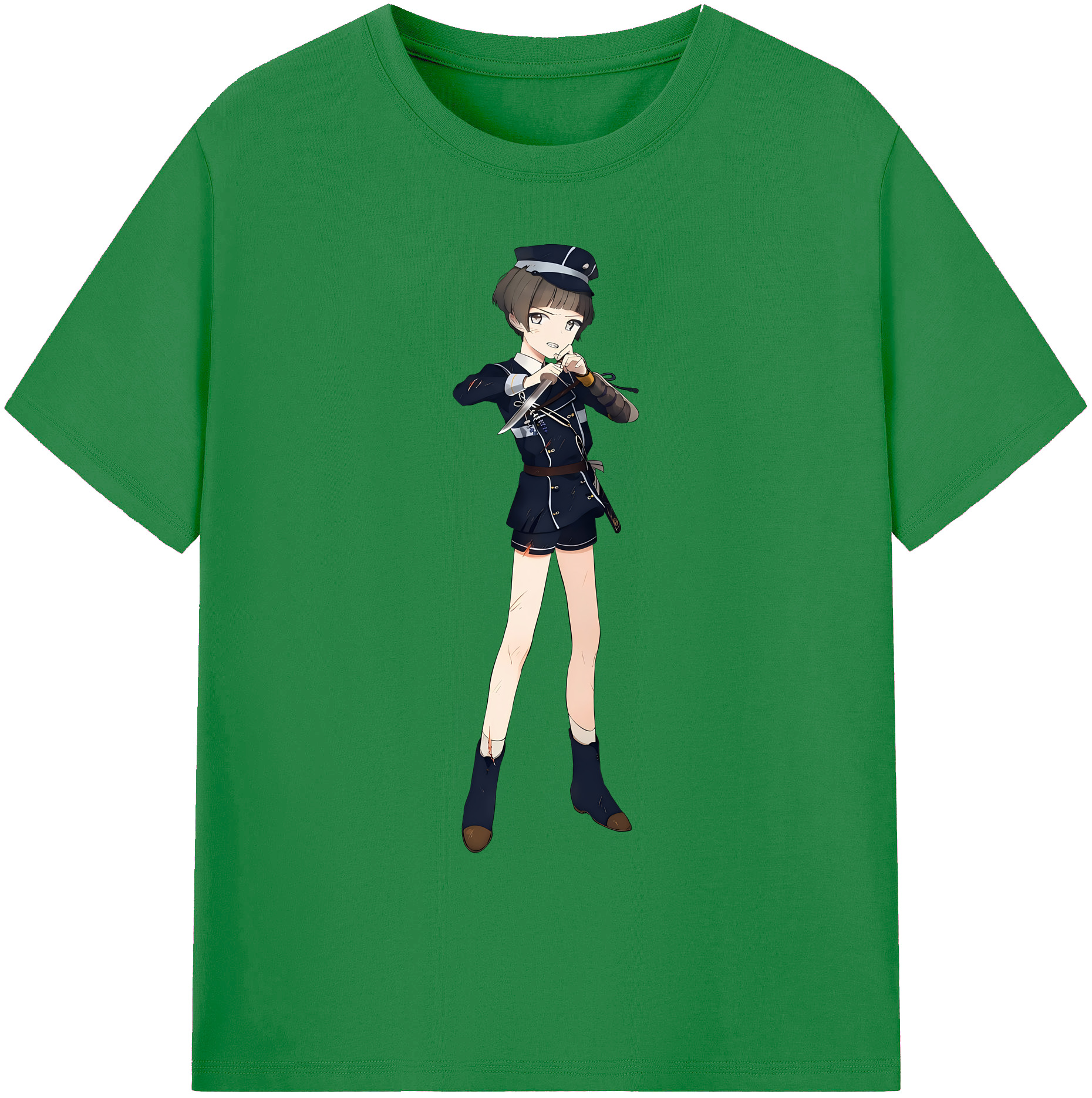 （画像用） 刀剣乱舞 Touken Ranbu 綿100％ メンズ半袖Tシャツ｜肌触りやわらか＆通気性