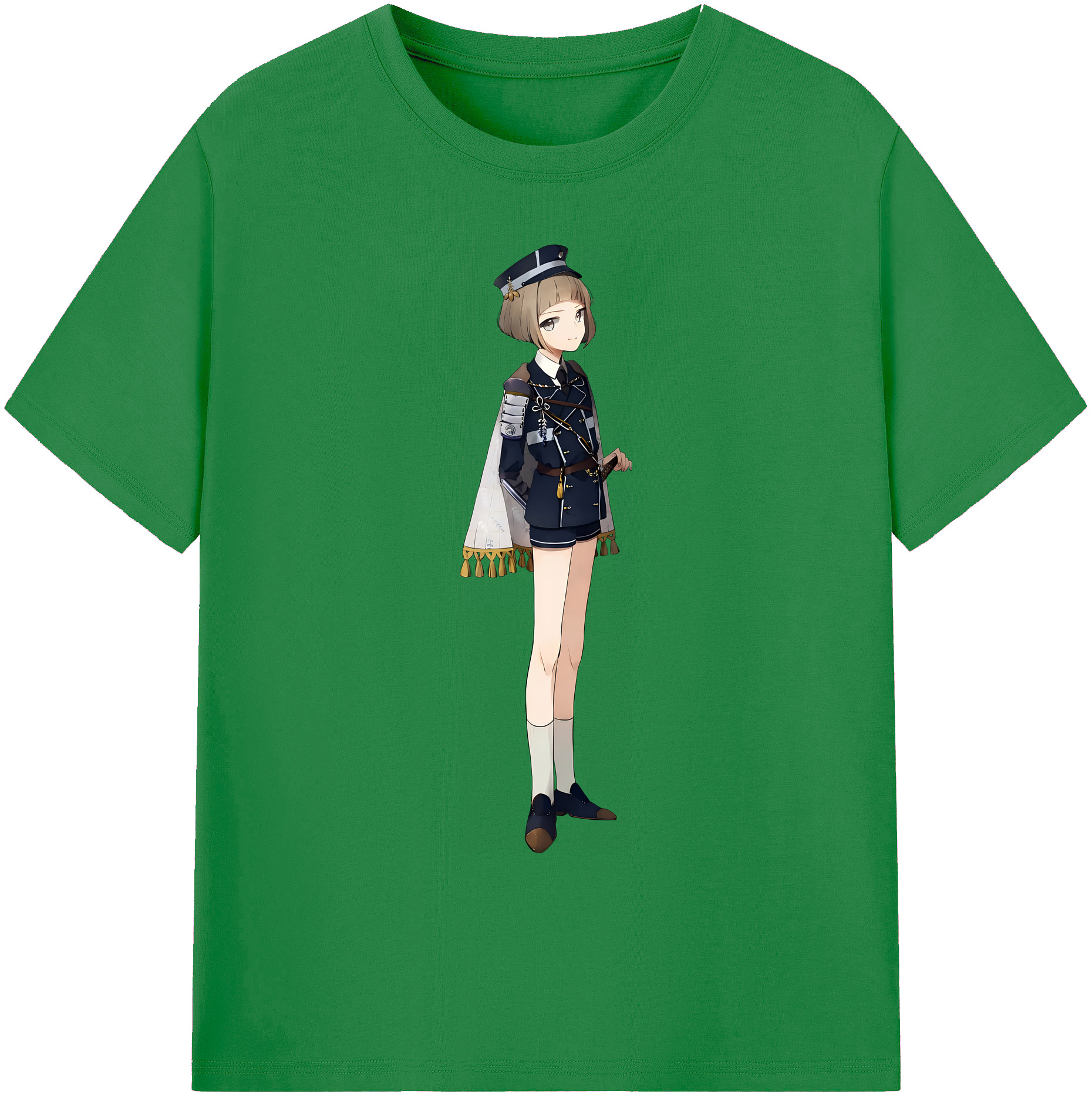 （画像用） 刀剣乱舞 Touken Ranbu 綿100％ メンズ半袖Tシャツ｜肌触りやわらか＆通気性