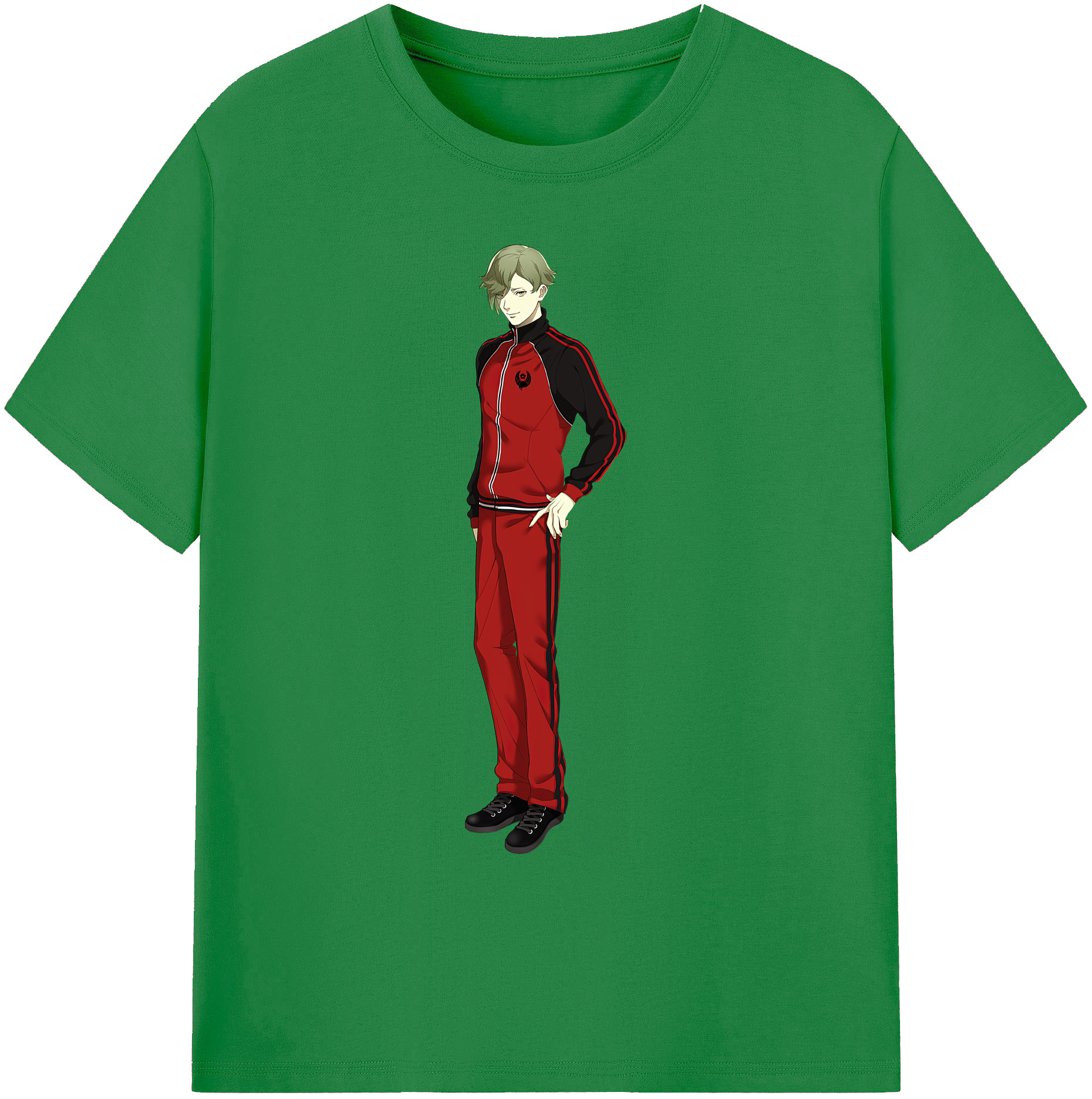 （画像用） 刀剣乱舞 Touken Ranbu 綿100％ メンズ半袖Tシャツ｜肌触りやわらか＆通気性