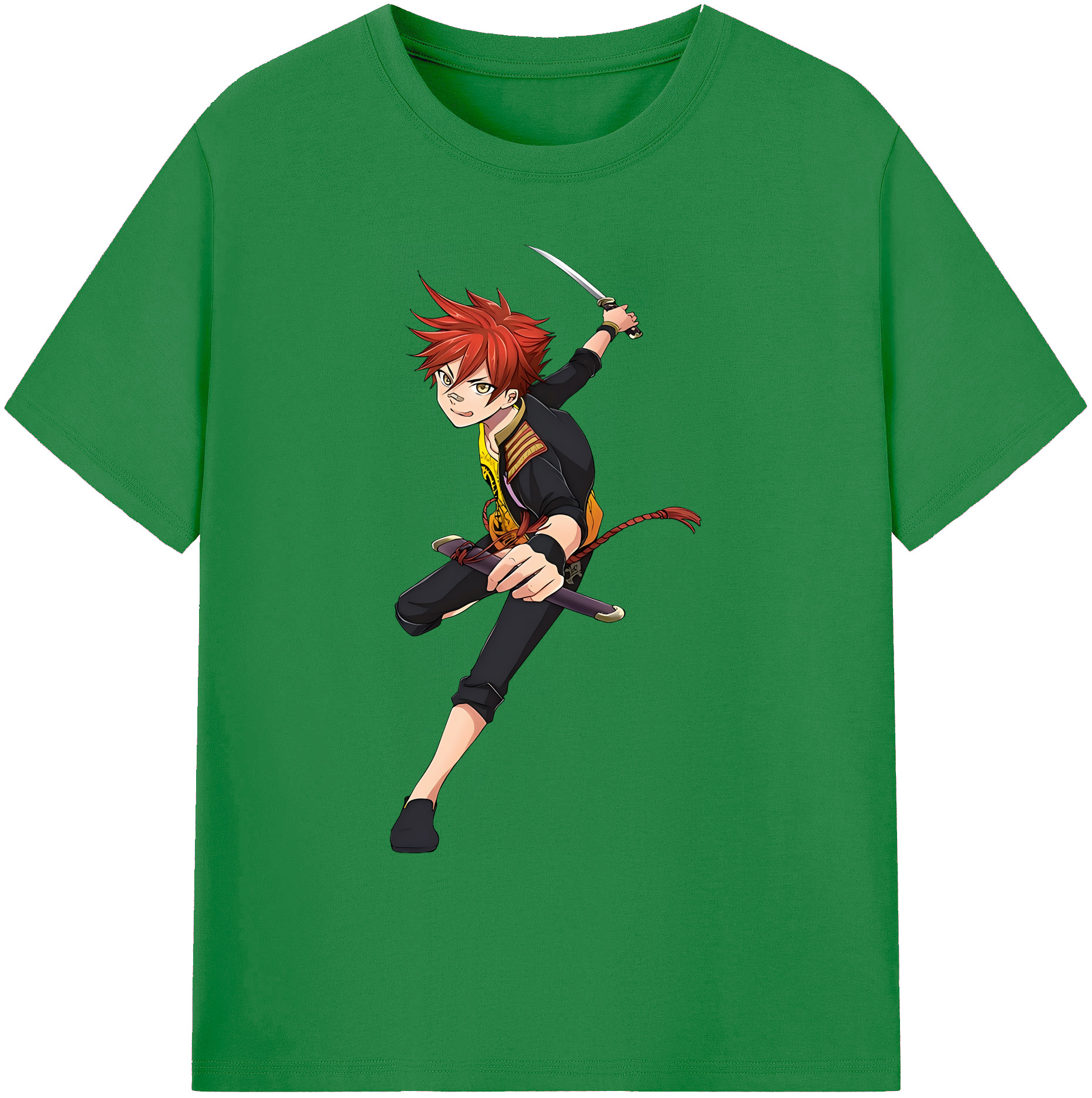 （画像用） 刀剣乱舞 Touken Ranbu 綿100％ メンズ半袖Tシャツ｜肌触りやわらか＆通気性