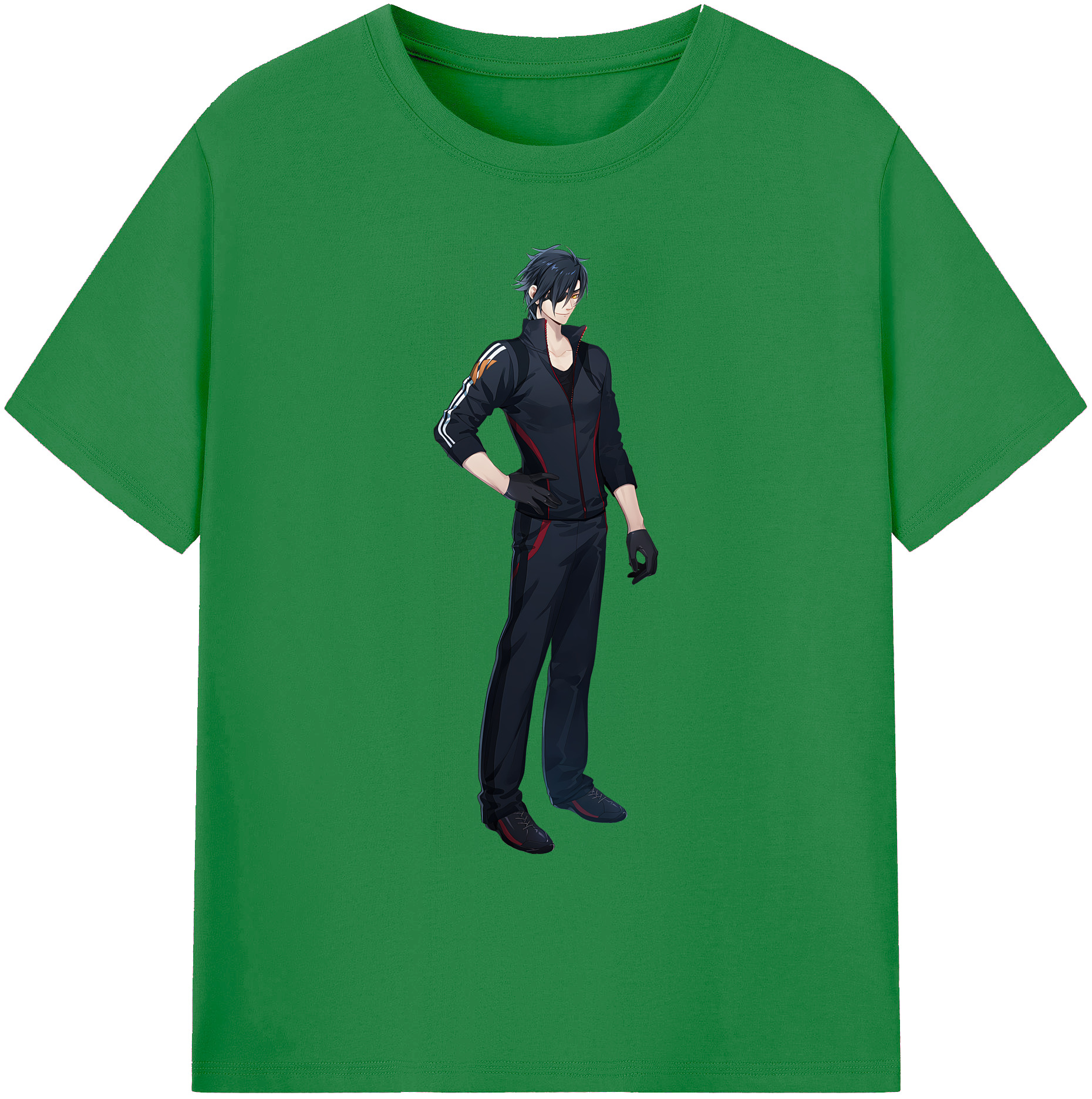 （画像用） 刀剣乱舞 Touken Ranbu 綿100％ メンズ半袖Tシャツ｜肌触りやわらか＆通気性
