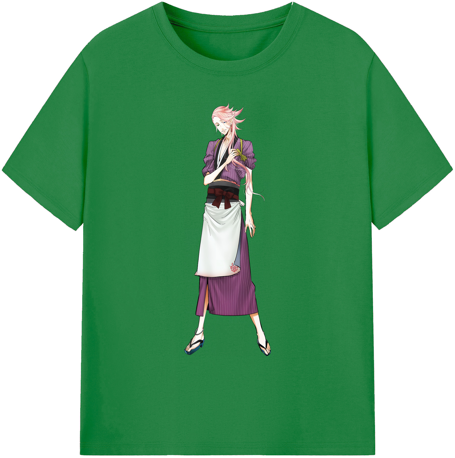（画像用） 刀剣乱舞 Touken Ranbu 綿100％ メンズ半袖Tシャツ｜肌触りやわらか＆通気性