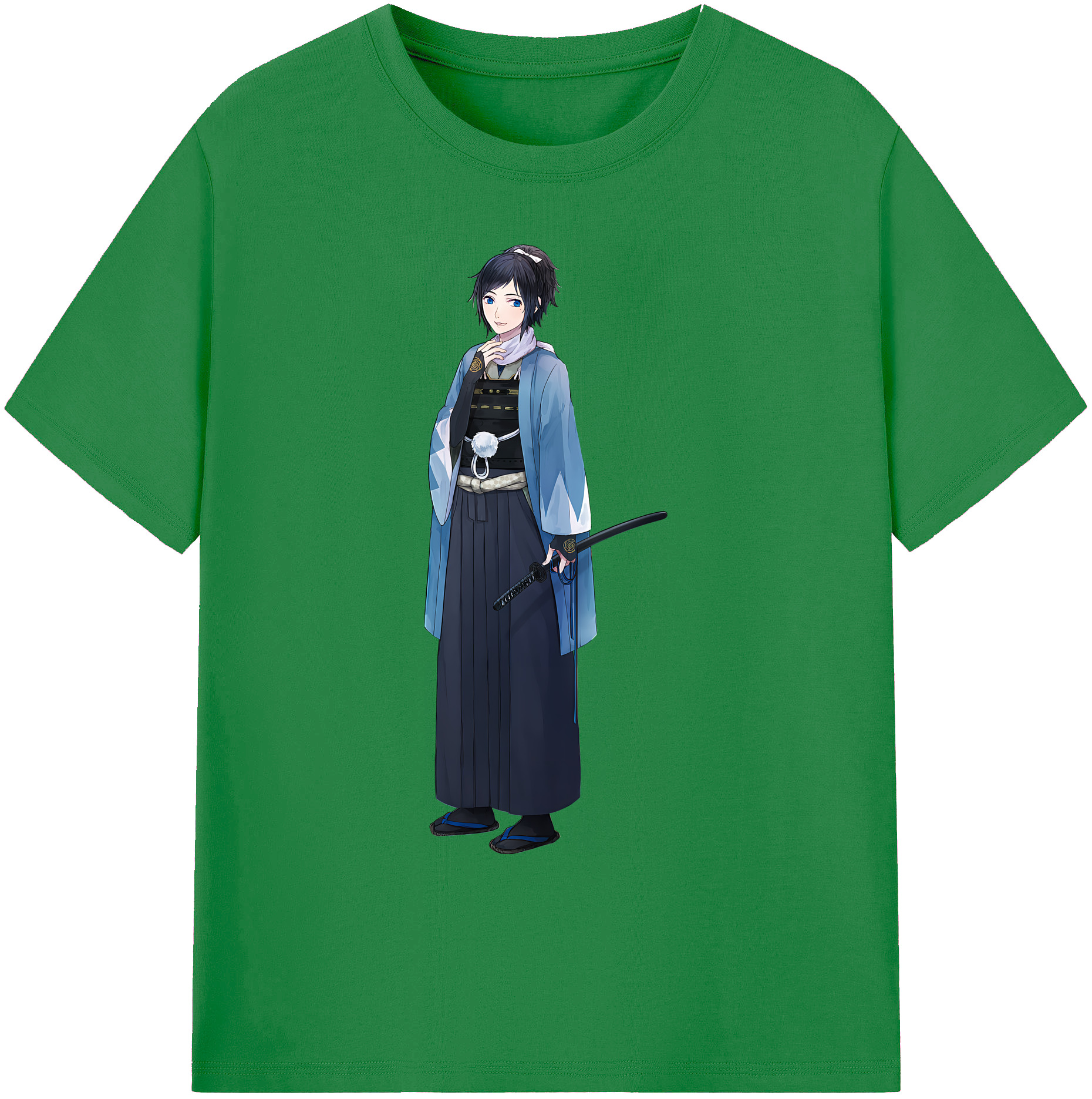 （画像用） 刀剣乱舞 Touken Ranbu 綿100％ メンズ半袖Tシャツ｜肌触りやわらか＆通気性