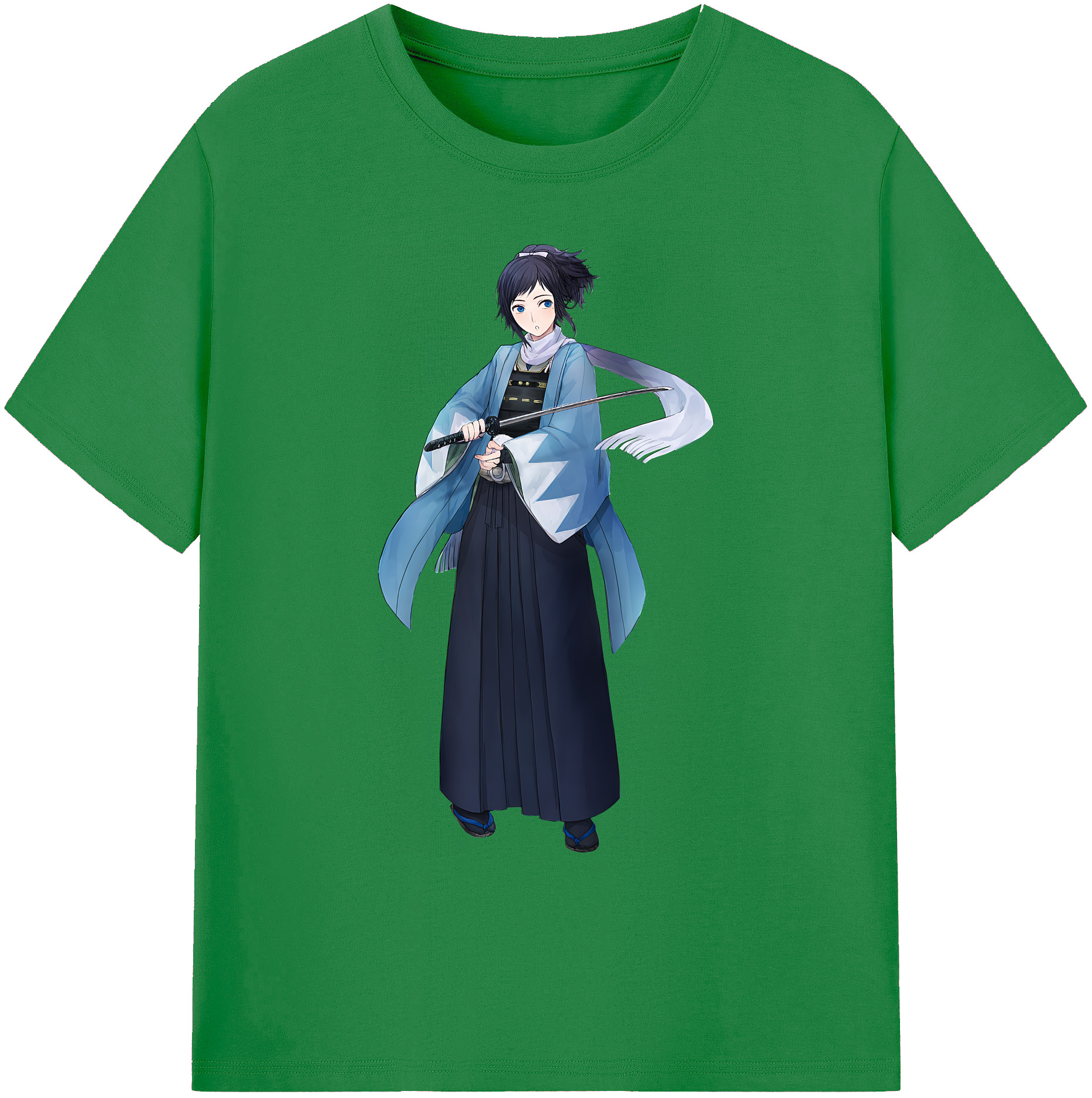 （画像用） 刀剣乱舞 Touken Ranbu 綿100％ メンズ半袖Tシャツ｜肌触りやわらか＆通気性