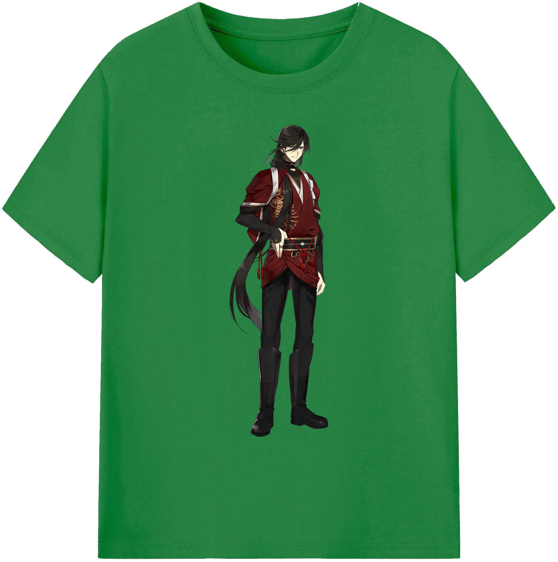 （画像用） 刀剣乱舞 Touken Ranbu 綿100％ メンズ半袖Tシャツ｜肌触りやわらか＆通気性