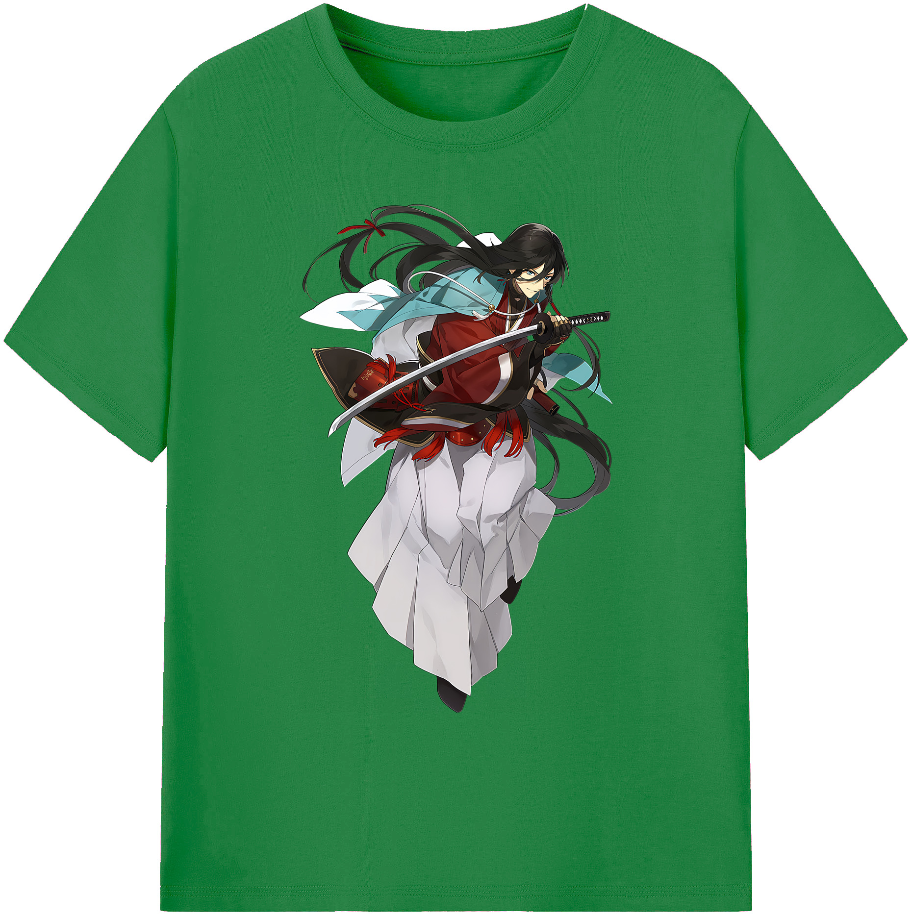 （画像用） 刀剣乱舞 Touken Ranbu 綿100％ メンズ半袖Tシャツ｜肌触りやわらか＆通気性