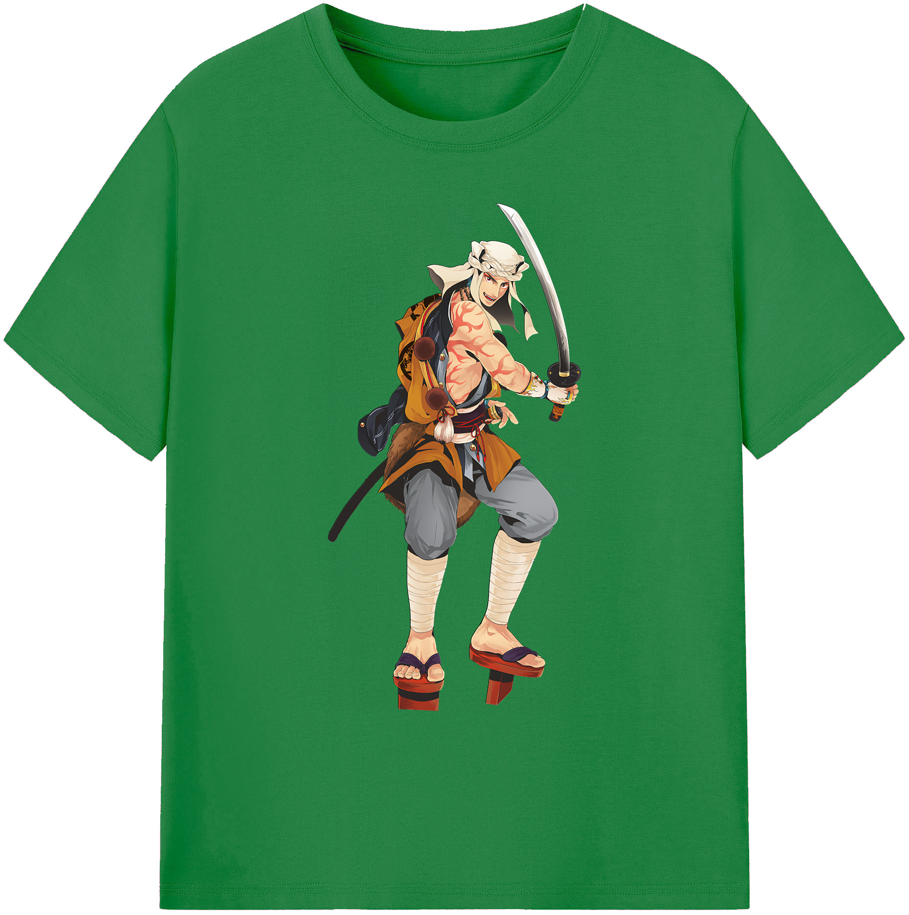 （画像用） 刀剣乱舞 Touken Ranbu 綿100％ メンズ半袖Tシャツ｜肌触りやわらか＆通気性