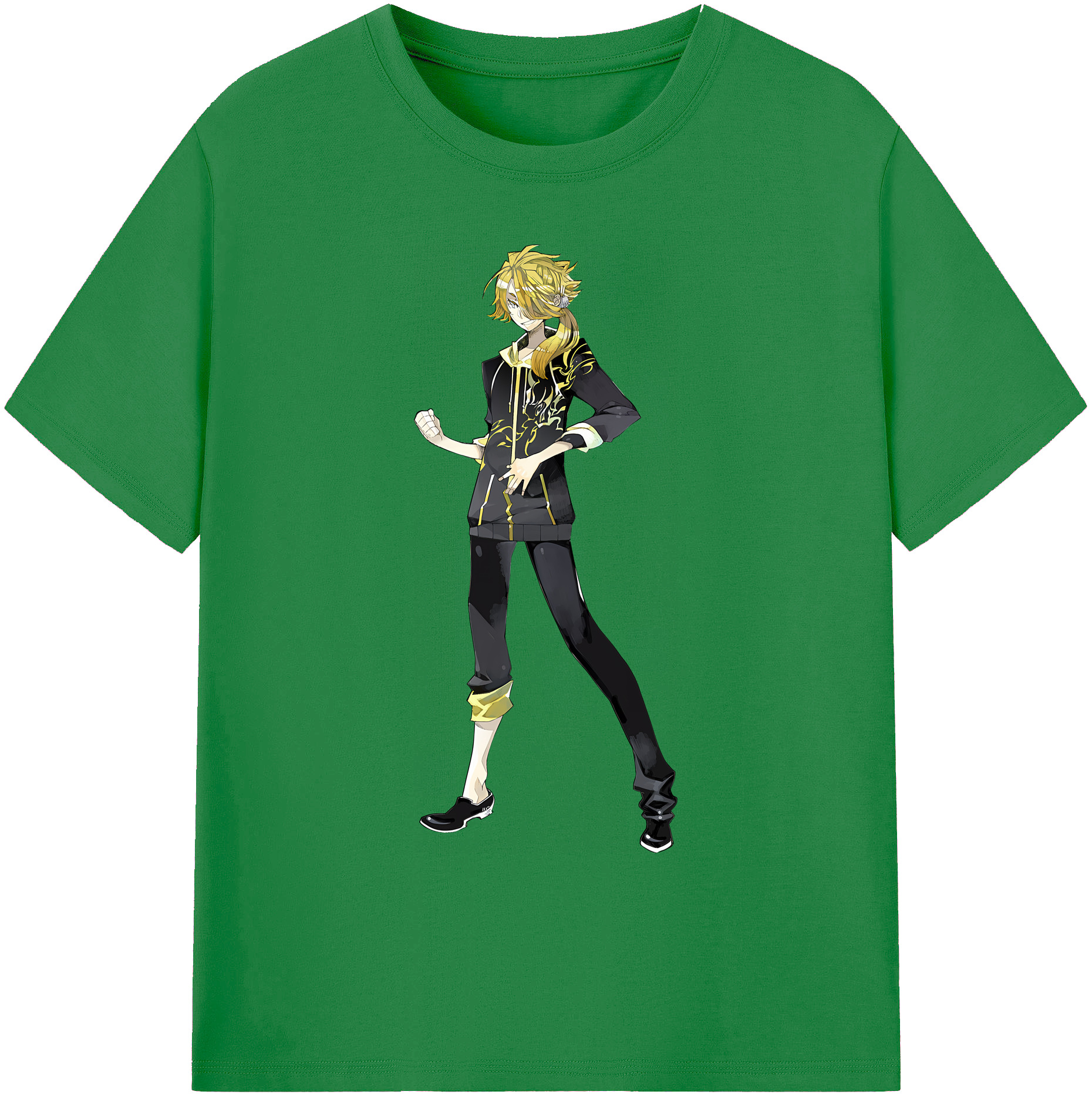 （画像用） 刀剣乱舞 Touken Ranbu 綿100％ メンズ半袖Tシャツ｜肌触りやわらか＆通気性