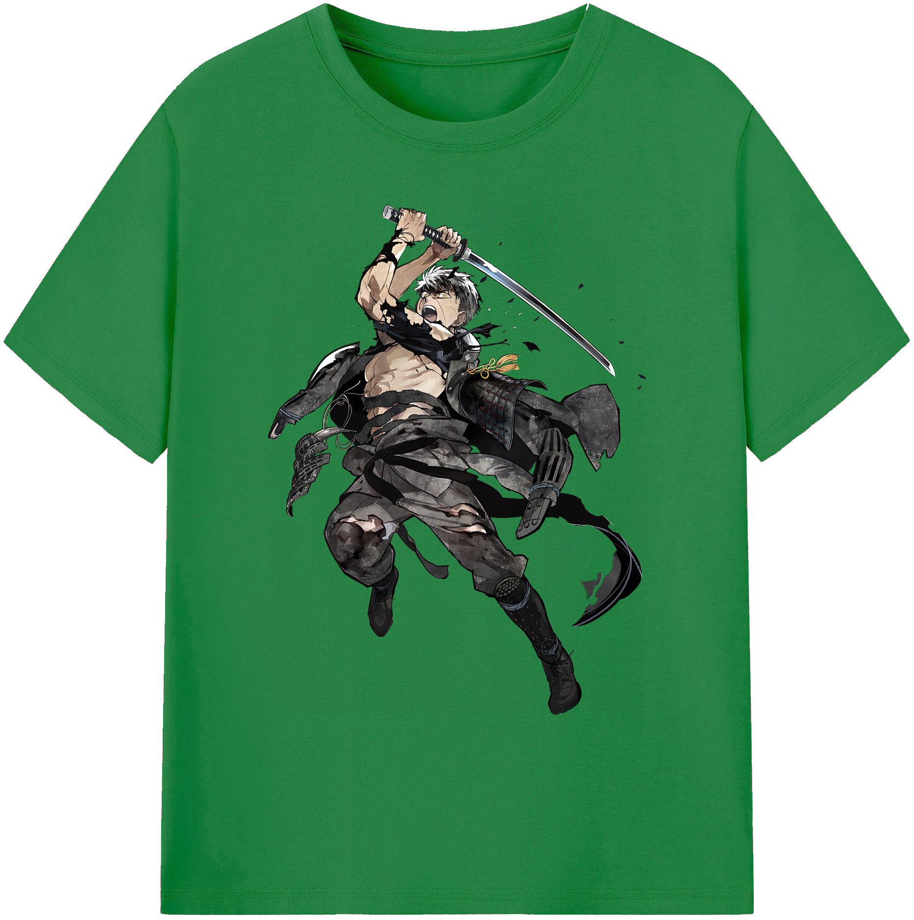 （画像用） 刀剣乱舞 Touken Ranbu 綿100％ メンズ半袖Tシャツ｜肌触りやわらか＆通気性