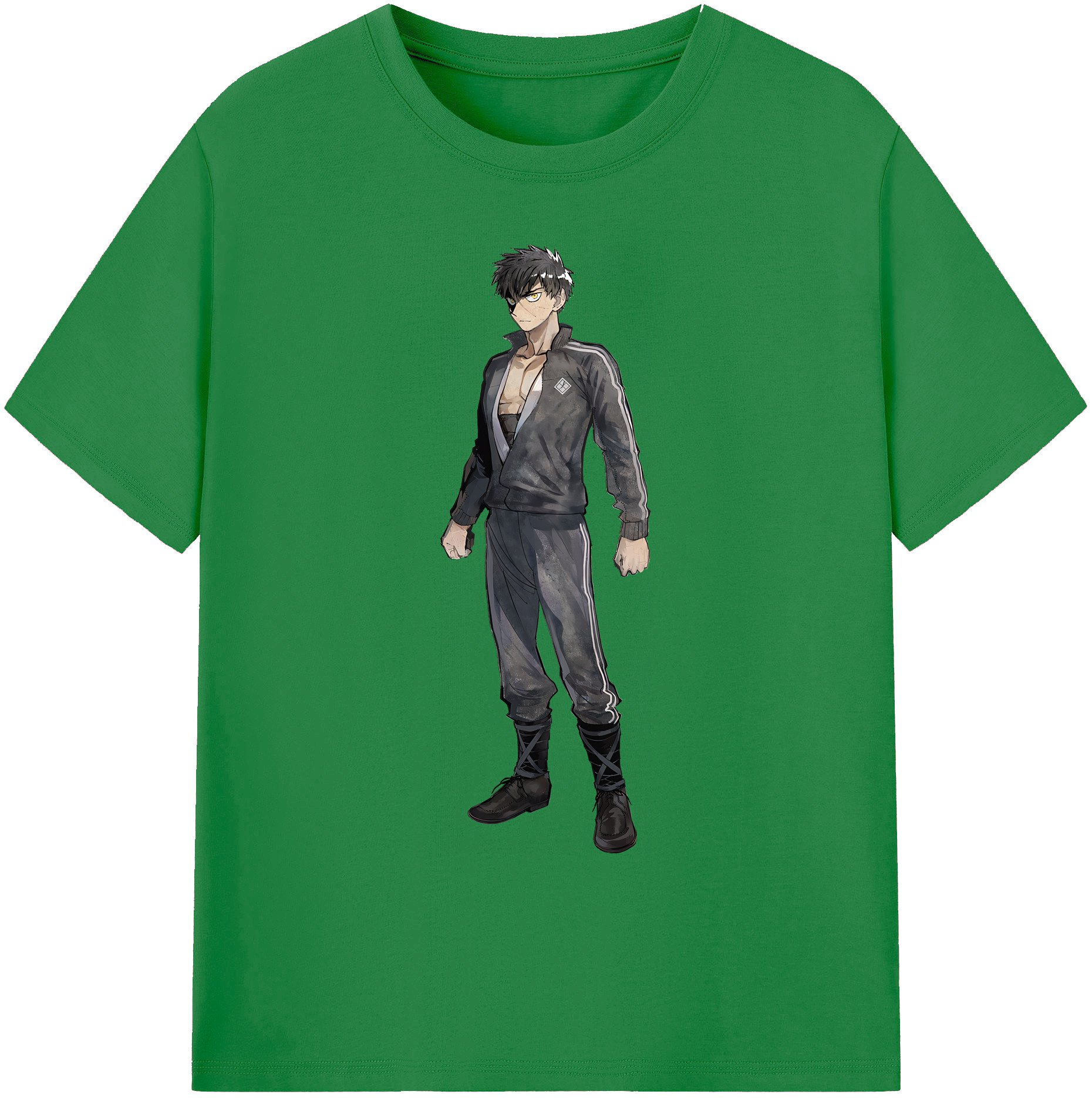 （画像用） 刀剣乱舞 Touken Ranbu 綿100％ メンズ半袖Tシャツ｜肌触りやわらか＆通気性