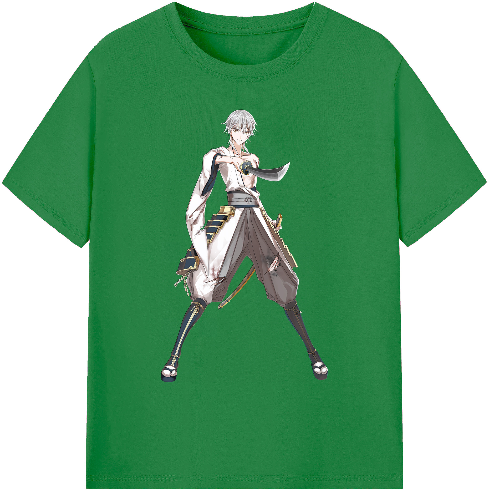 （画像用） 刀剣乱舞 Touken Ranbu 綿100％ メンズ半袖Tシャツ｜肌触りやわらか＆通気性