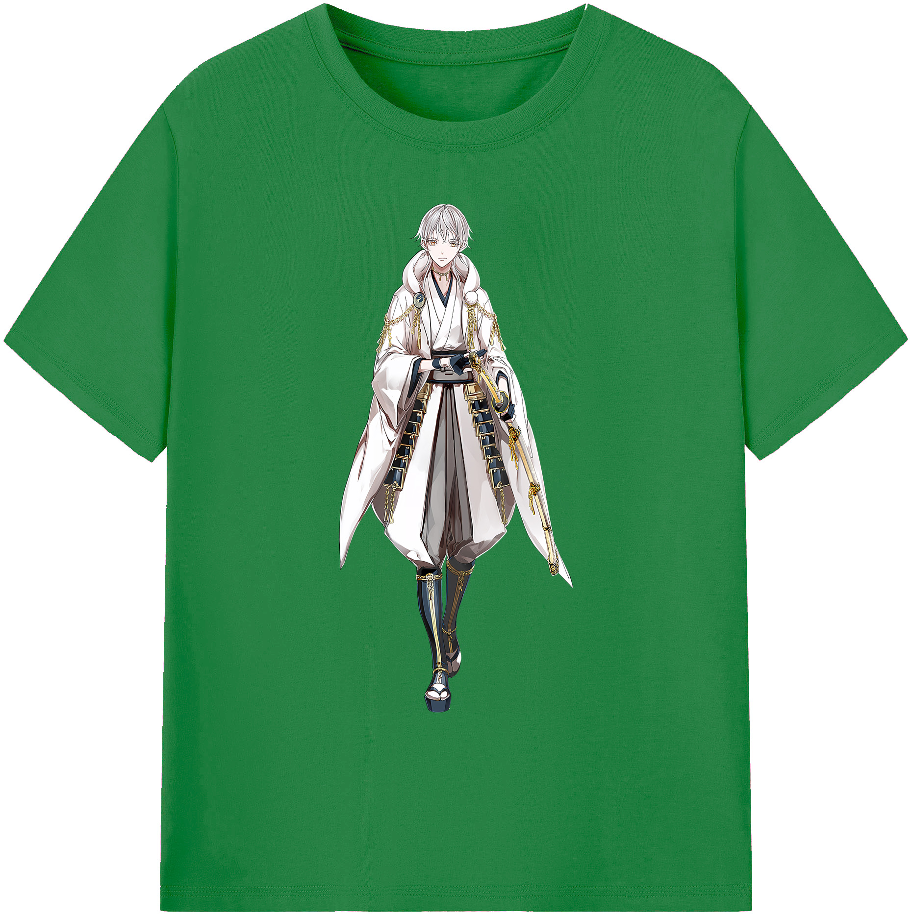 （画像用） 刀剣乱舞 Touken Ranbu 綿100％ メンズ半袖Tシャツ｜肌触りやわらか＆通気性