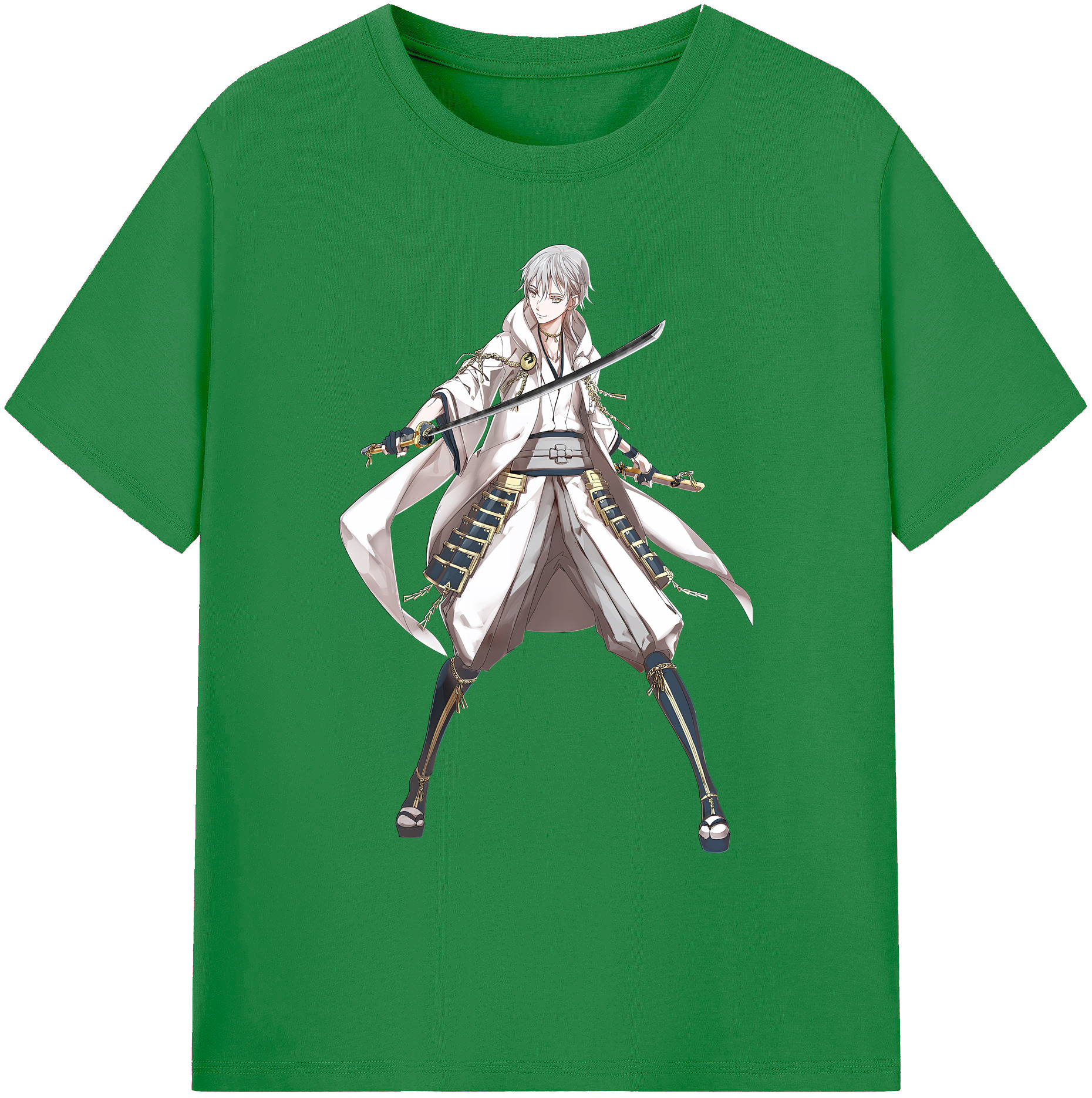 （画像用） 刀剣乱舞 Touken Ranbu 綿100％ メンズ半袖Tシャツ｜肌触りやわらか＆通気性
