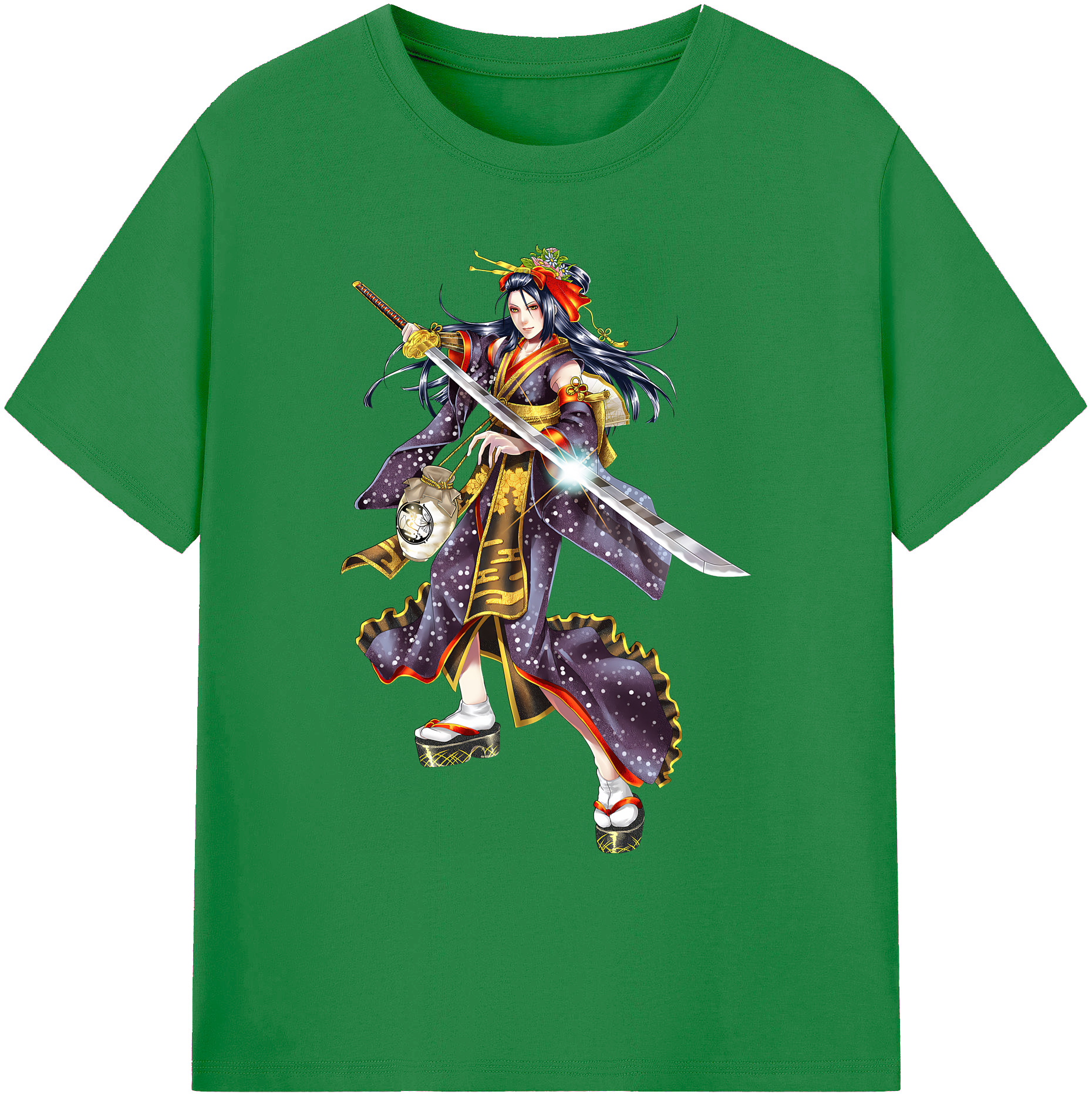 （画像用） 刀剣乱舞 Touken Ranbu 綿100％ メンズ半袖Tシャツ｜肌触りやわらか＆通気性