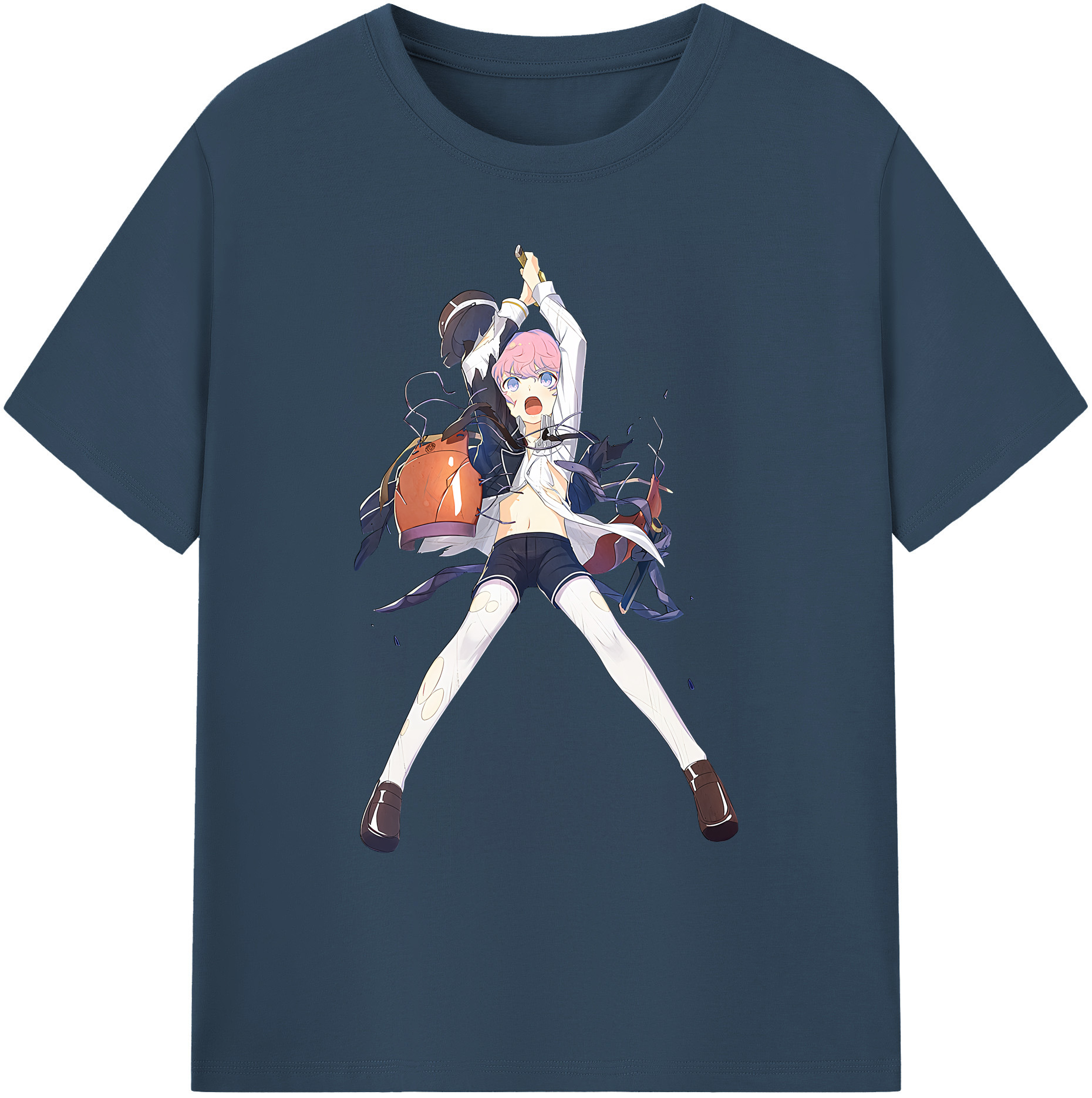 （画像用） 刀剣乱舞 Touken Ranbu 綿100％ メンズ半袖Tシャツ｜肌触りやわらか＆通気性