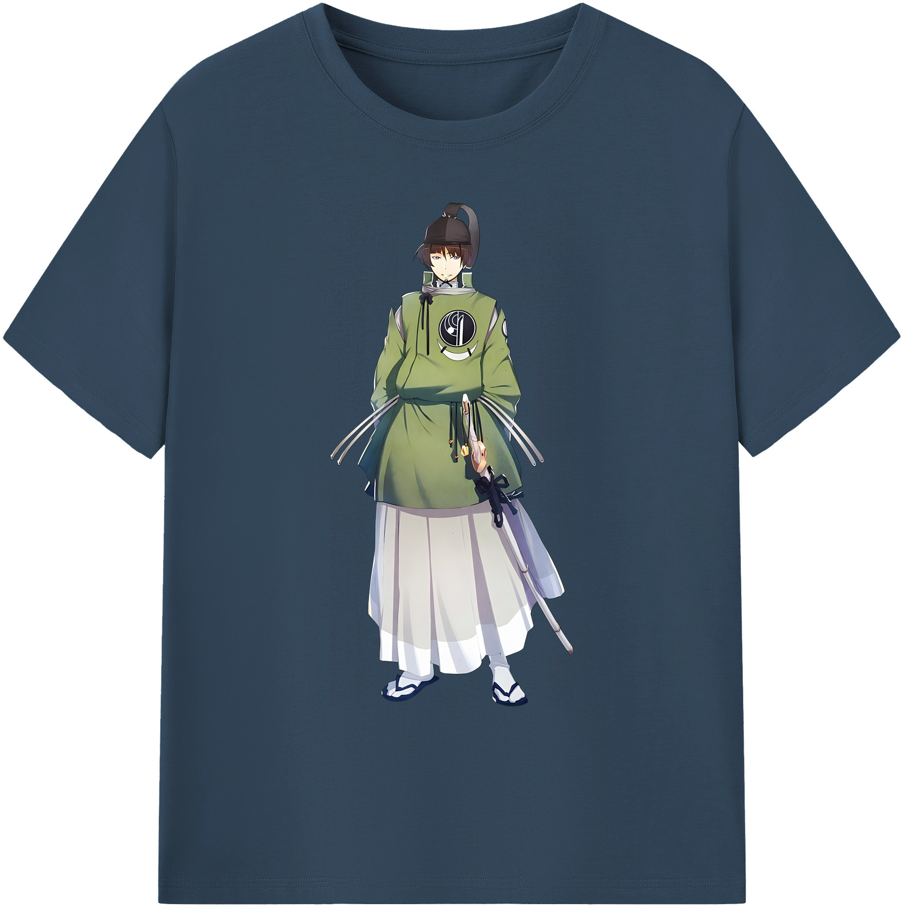 （画像用） 刀剣乱舞 Touken Ranbu 綿100％ メンズ半袖Tシャツ｜肌触りやわらか＆通気性