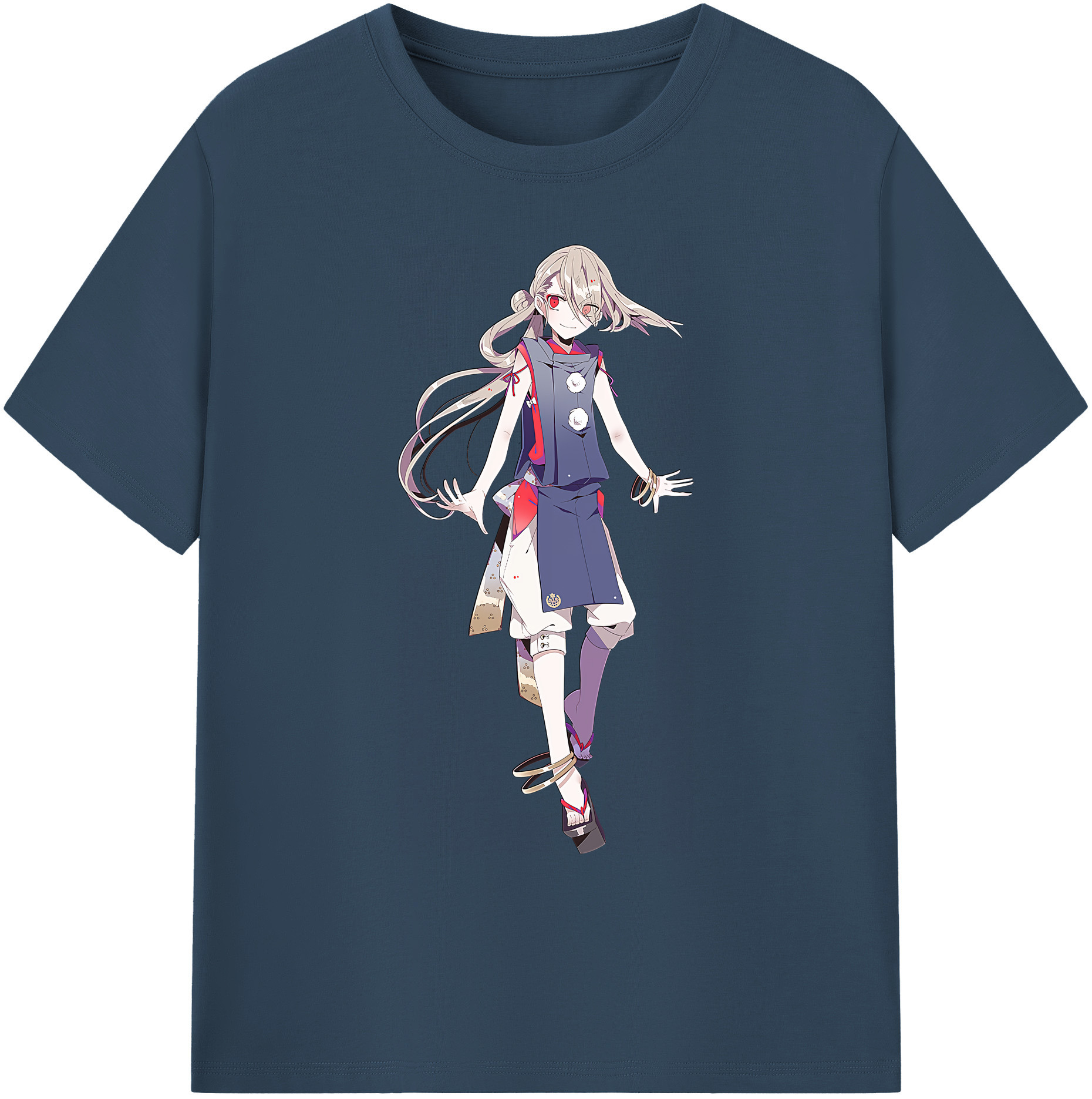 （画像用） 刀剣乱舞 Touken Ranbu 綿100％ メンズ半袖Tシャツ｜肌触りやわらか＆通気性
