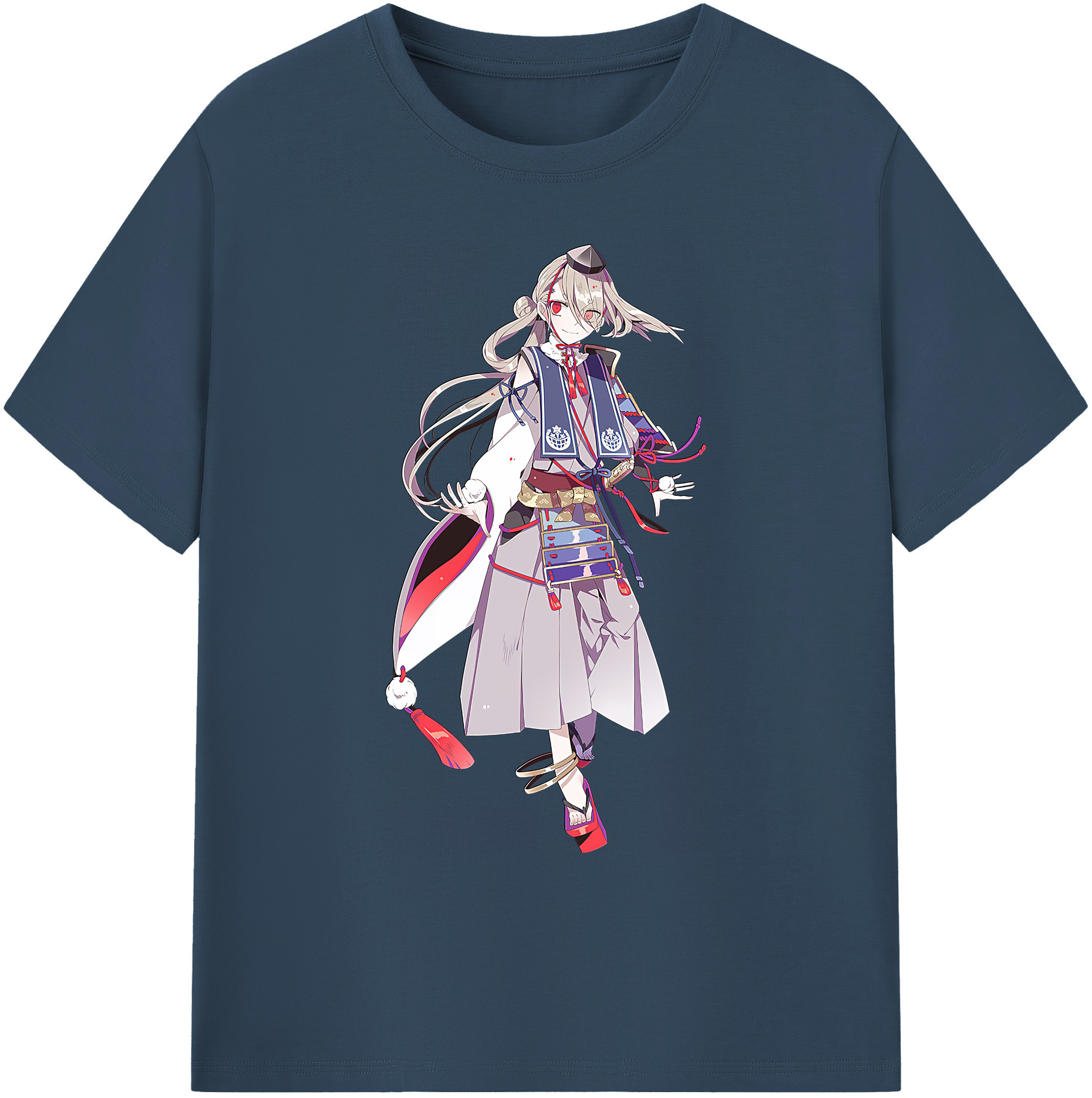 （画像用） 刀剣乱舞 Touken Ranbu 綿100％ メンズ半袖Tシャツ｜肌触りやわらか＆通気性