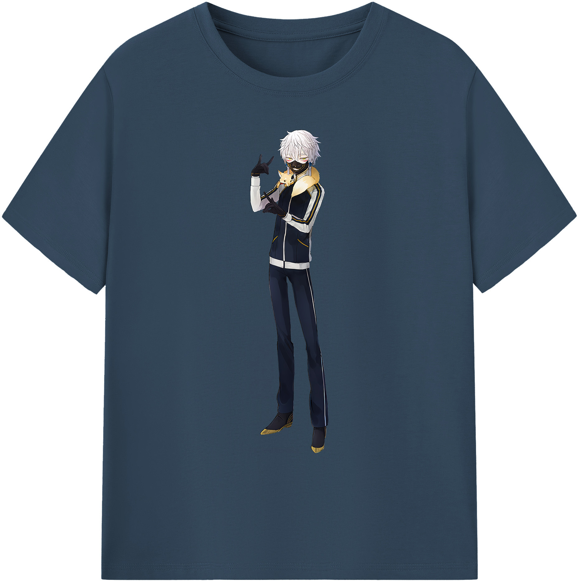 （画像用） 刀剣乱舞 Touken Ranbu 綿100％ メンズ半袖Tシャツ｜肌触りやわらか＆通気性