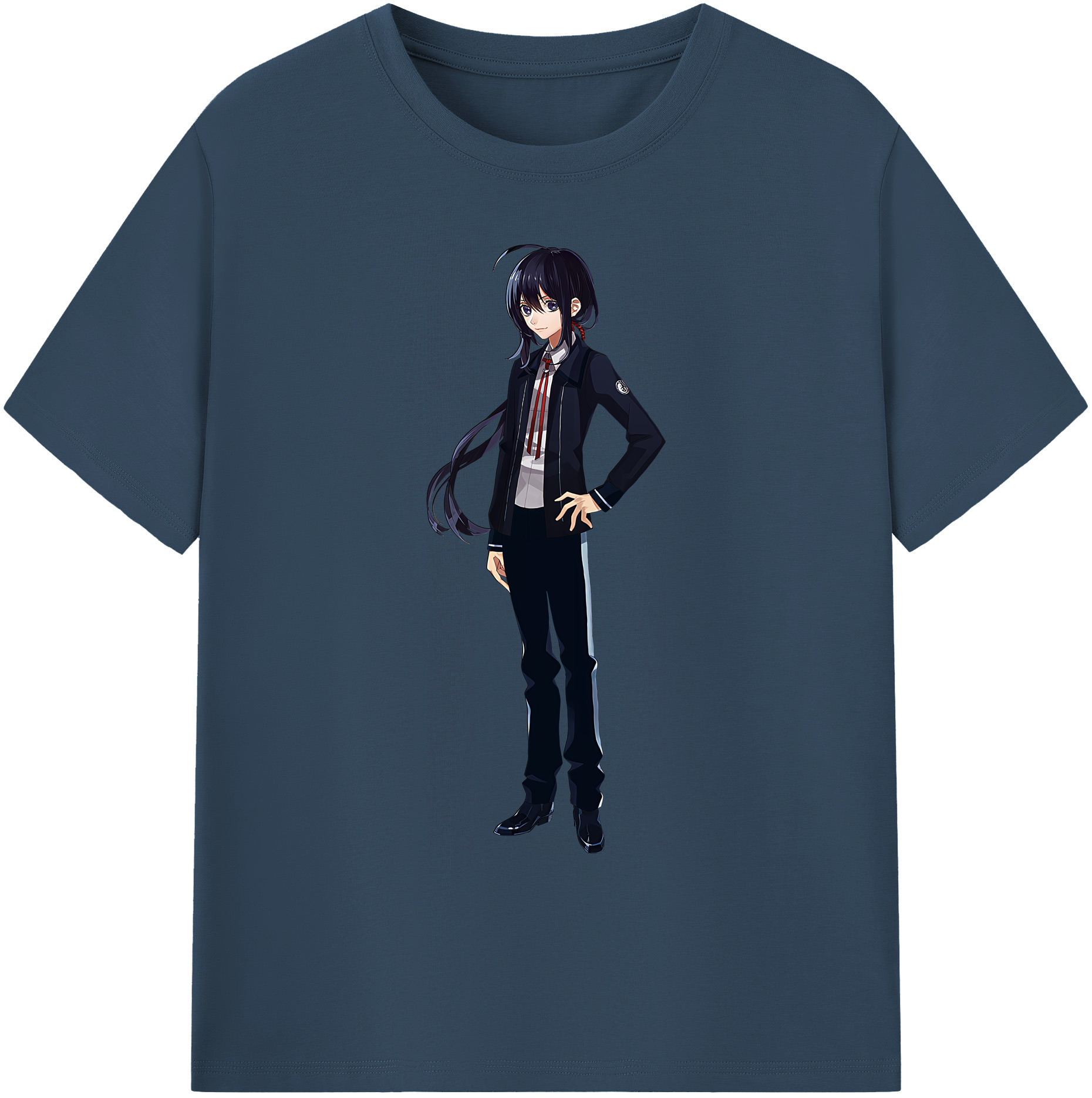 （画像用） 刀剣乱舞 Touken Ranbu 綿100％ メンズ半袖Tシャツ｜肌触りやわらか＆通気性