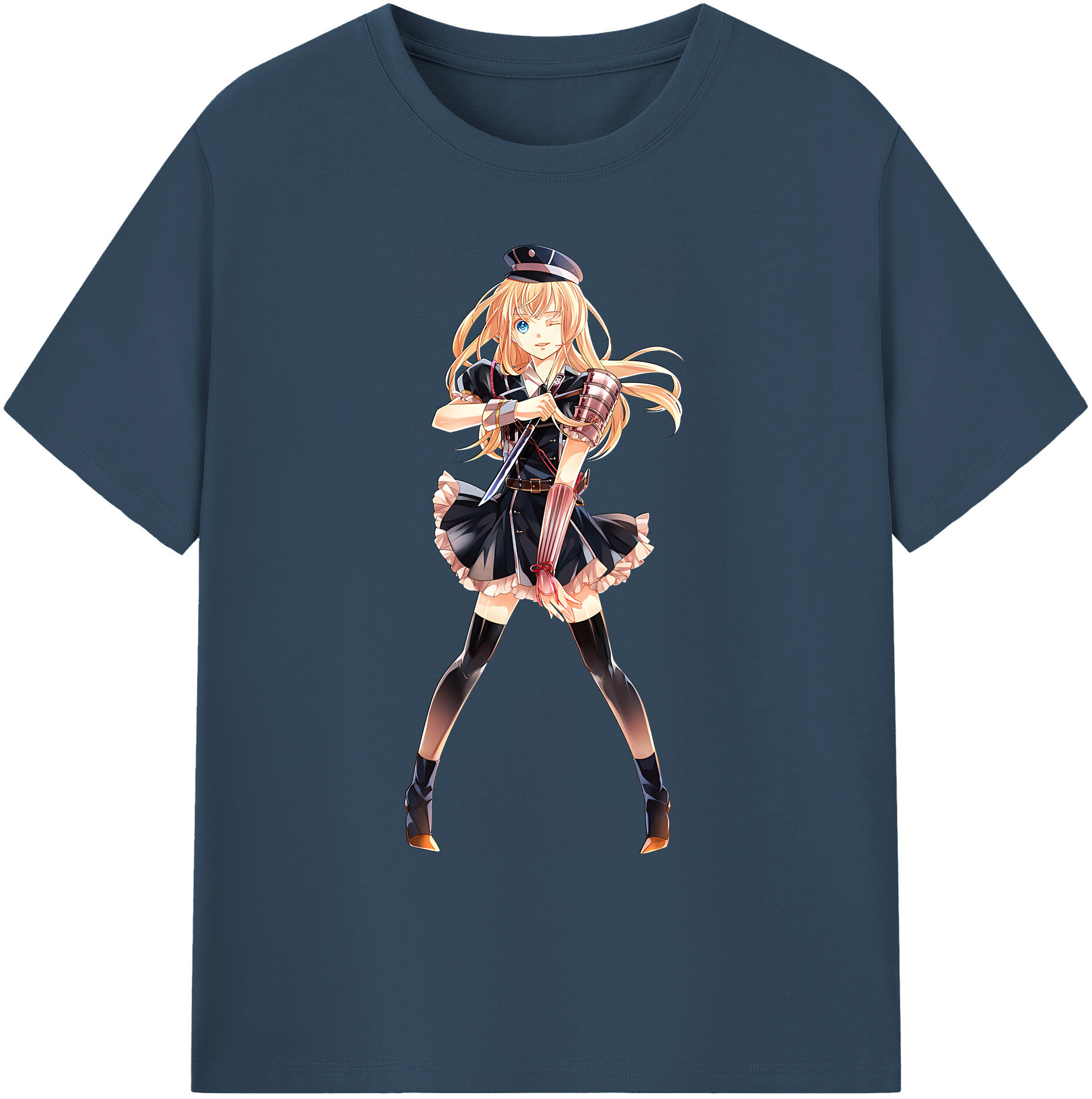 （画像用） 刀剣乱舞 Touken Ranbu 綿100％ メンズ半袖Tシャツ｜肌触りやわらか＆通気性