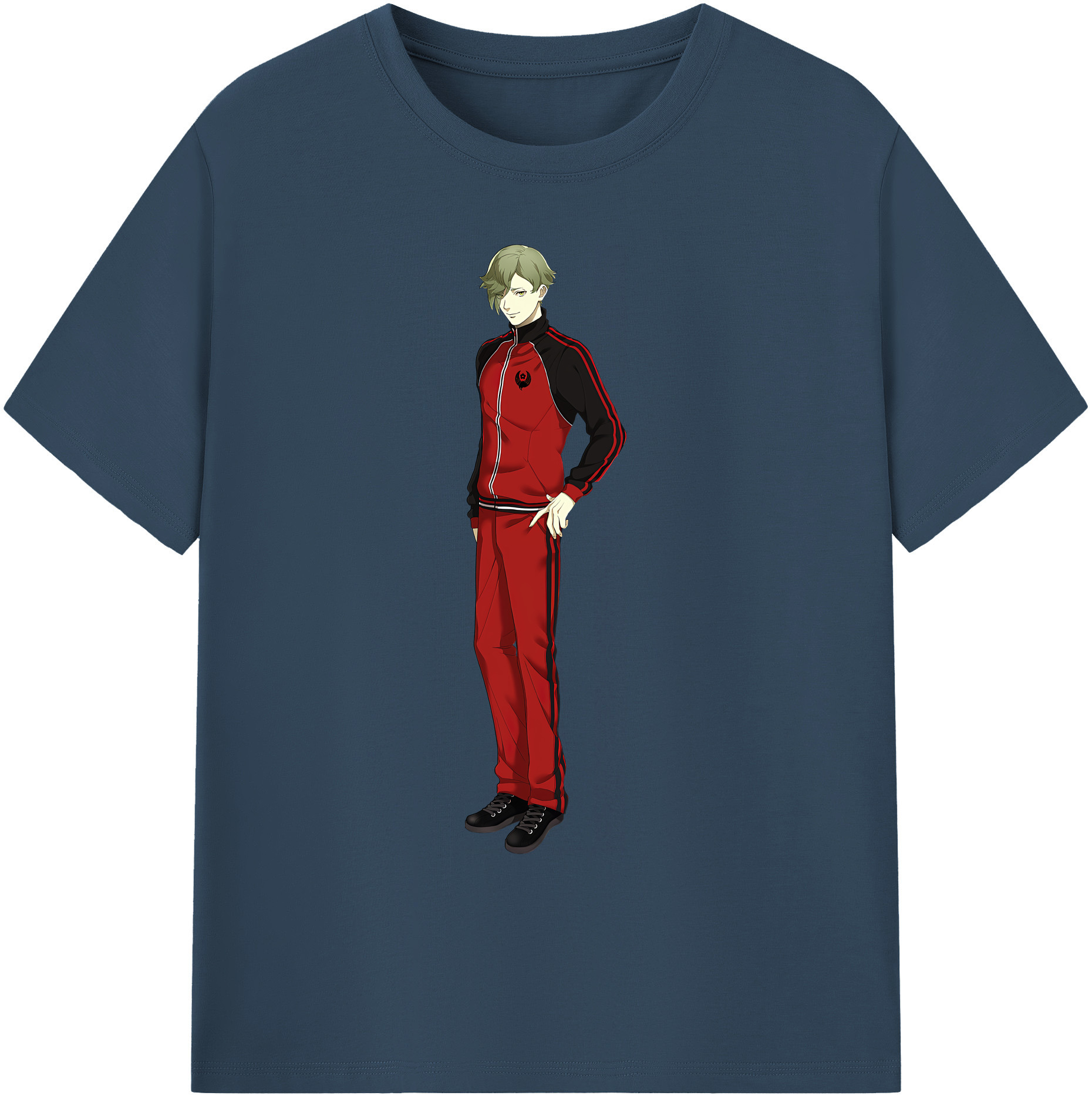 （画像用） 刀剣乱舞 Touken Ranbu 綿100％ メンズ半袖Tシャツ｜肌触りやわらか＆通気性