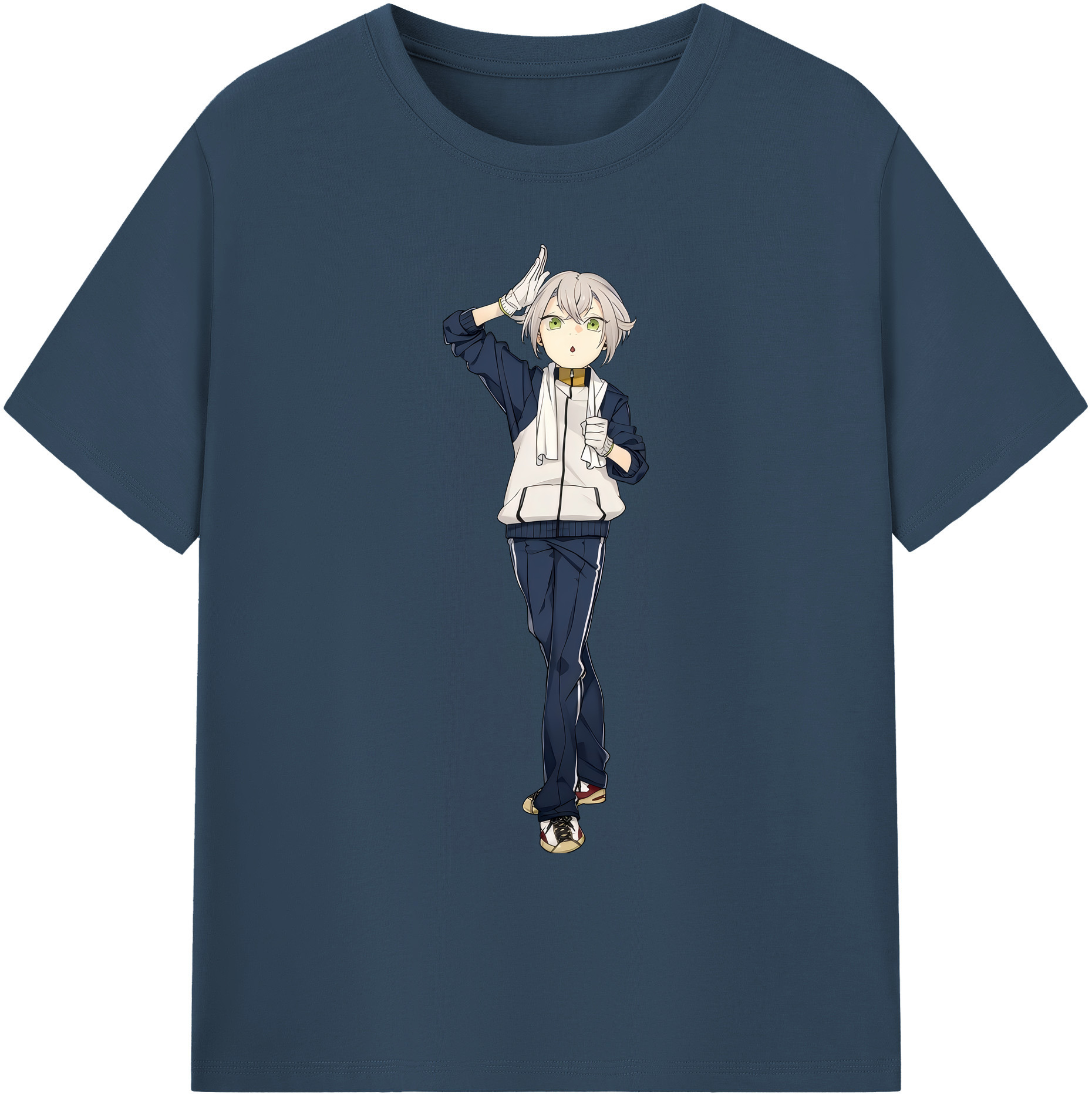 （画像用） 刀剣乱舞 Touken Ranbu 綿100％ メンズ半袖Tシャツ｜肌触りやわらか＆通気性