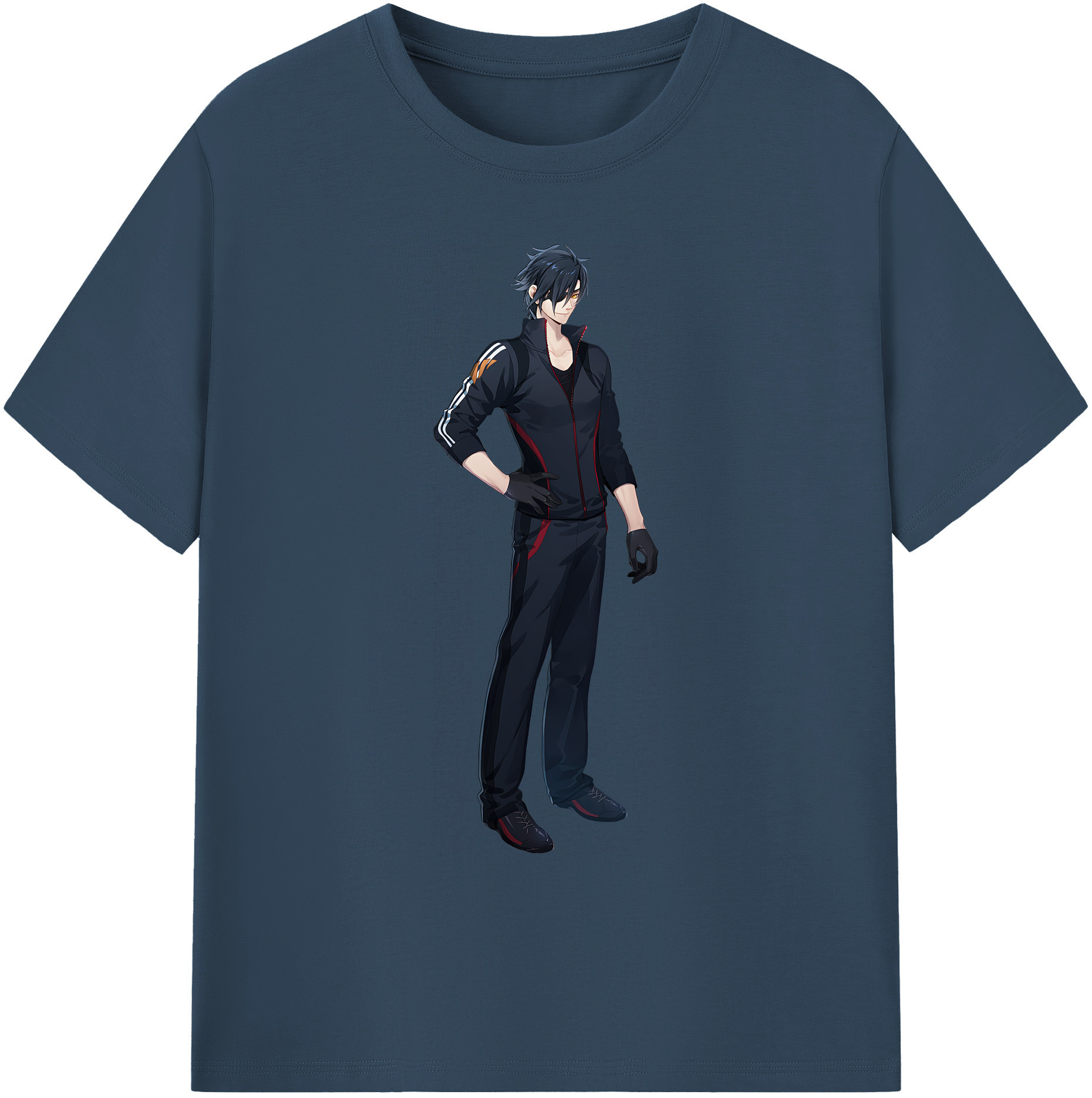 （画像用） 刀剣乱舞 Touken Ranbu 綿100％ メンズ半袖Tシャツ｜肌触りやわらか＆通気性