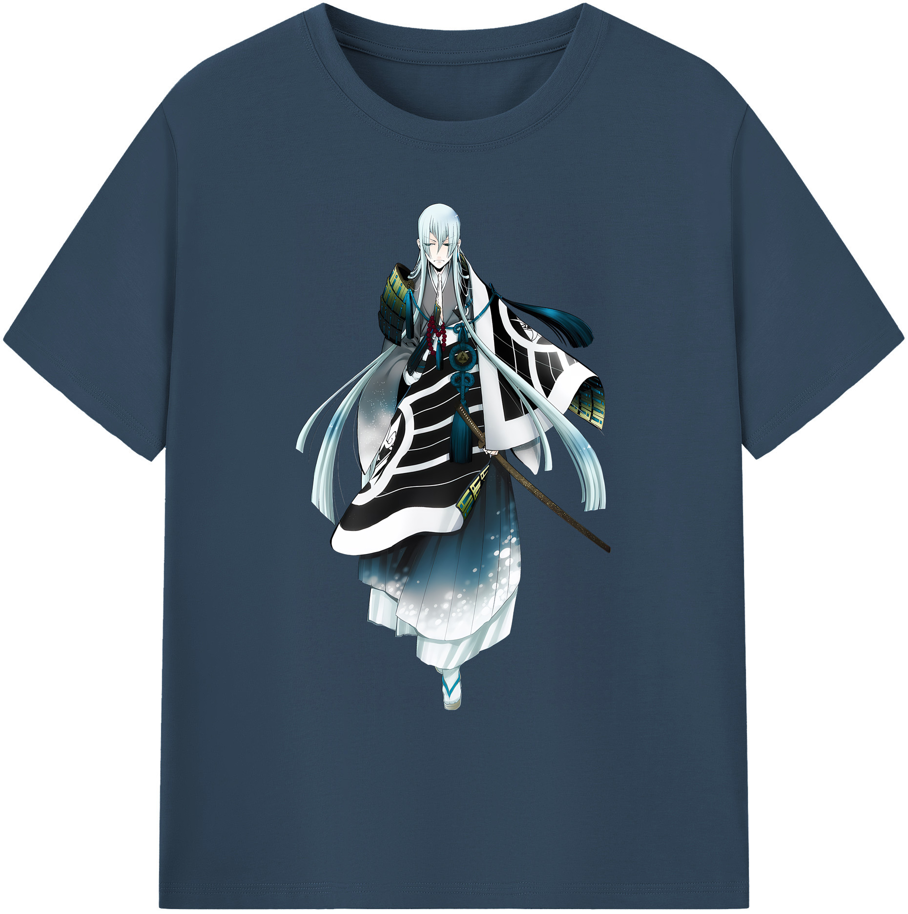 （画像用） 刀剣乱舞 Touken Ranbu 綿100％ メンズ半袖Tシャツ｜肌触りやわらか＆通気性
