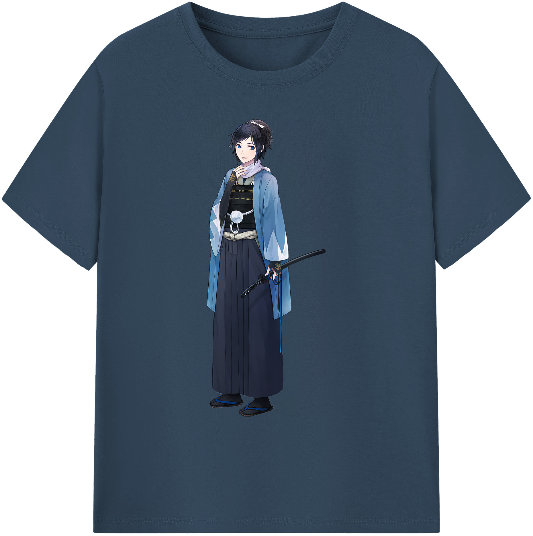 （画像用） 刀剣乱舞 Touken Ranbu 綿100％ メンズ半袖Tシャツ｜肌触りやわらか＆通気性