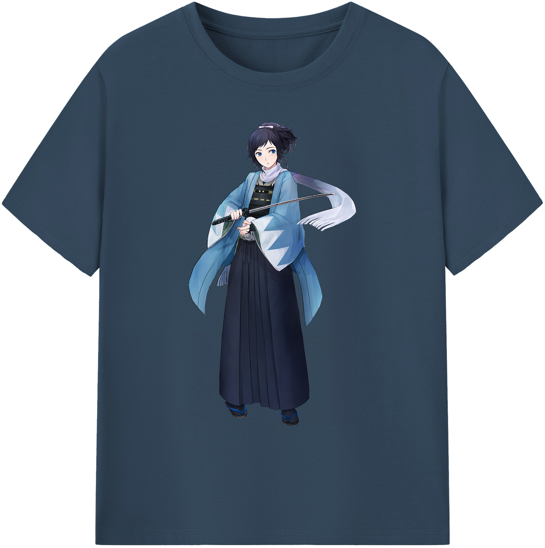 （画像用） 刀剣乱舞 Touken Ranbu 綿100％ メンズ半袖Tシャツ｜肌触りやわらか＆通気性
