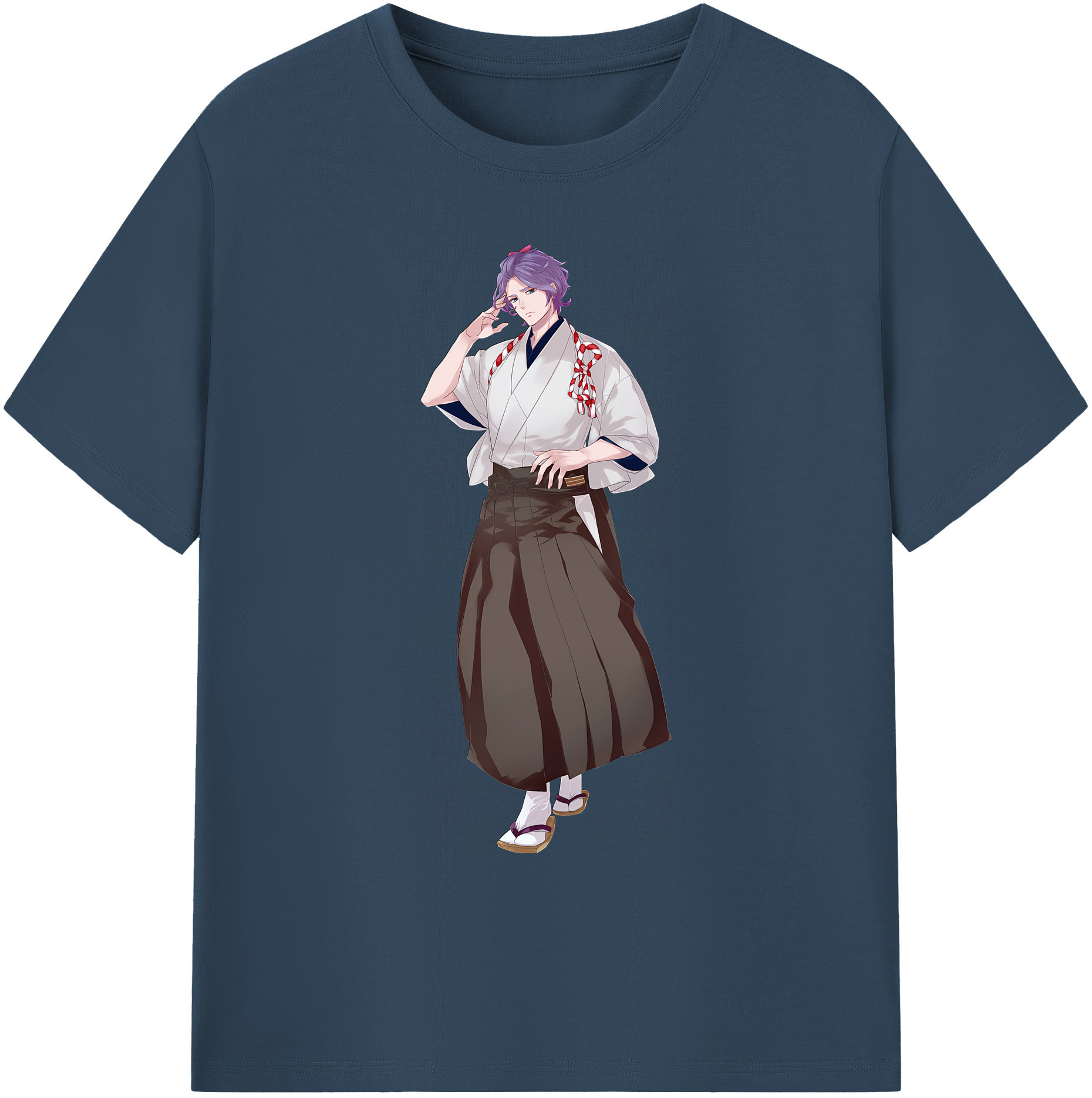 （画像用） 刀剣乱舞 Touken Ranbu 綿100％ メンズ半袖Tシャツ｜肌触りやわらか＆通気性