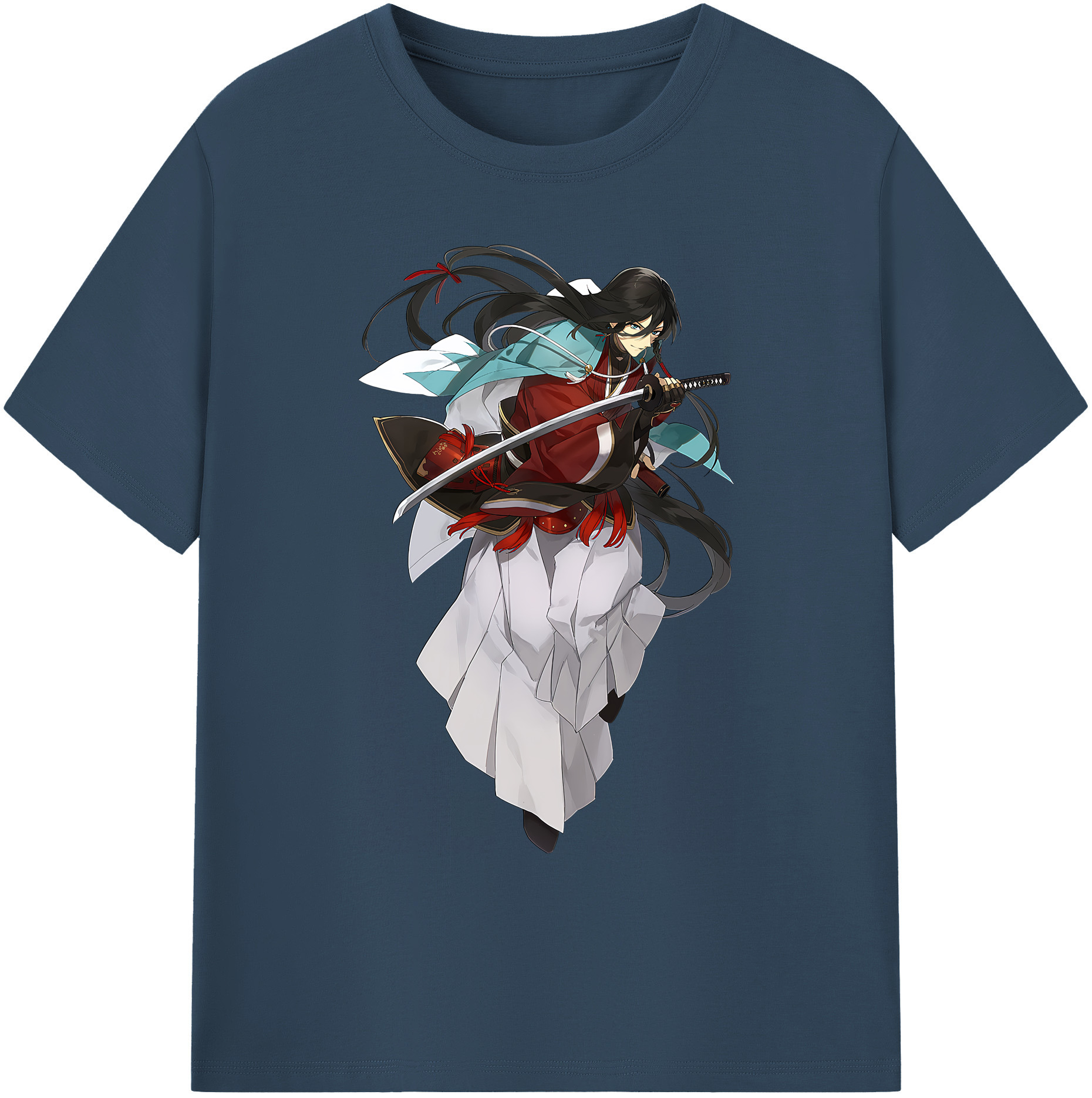 （画像用） 刀剣乱舞 Touken Ranbu 綿100％ メンズ半袖Tシャツ｜肌触りやわらか＆通気性