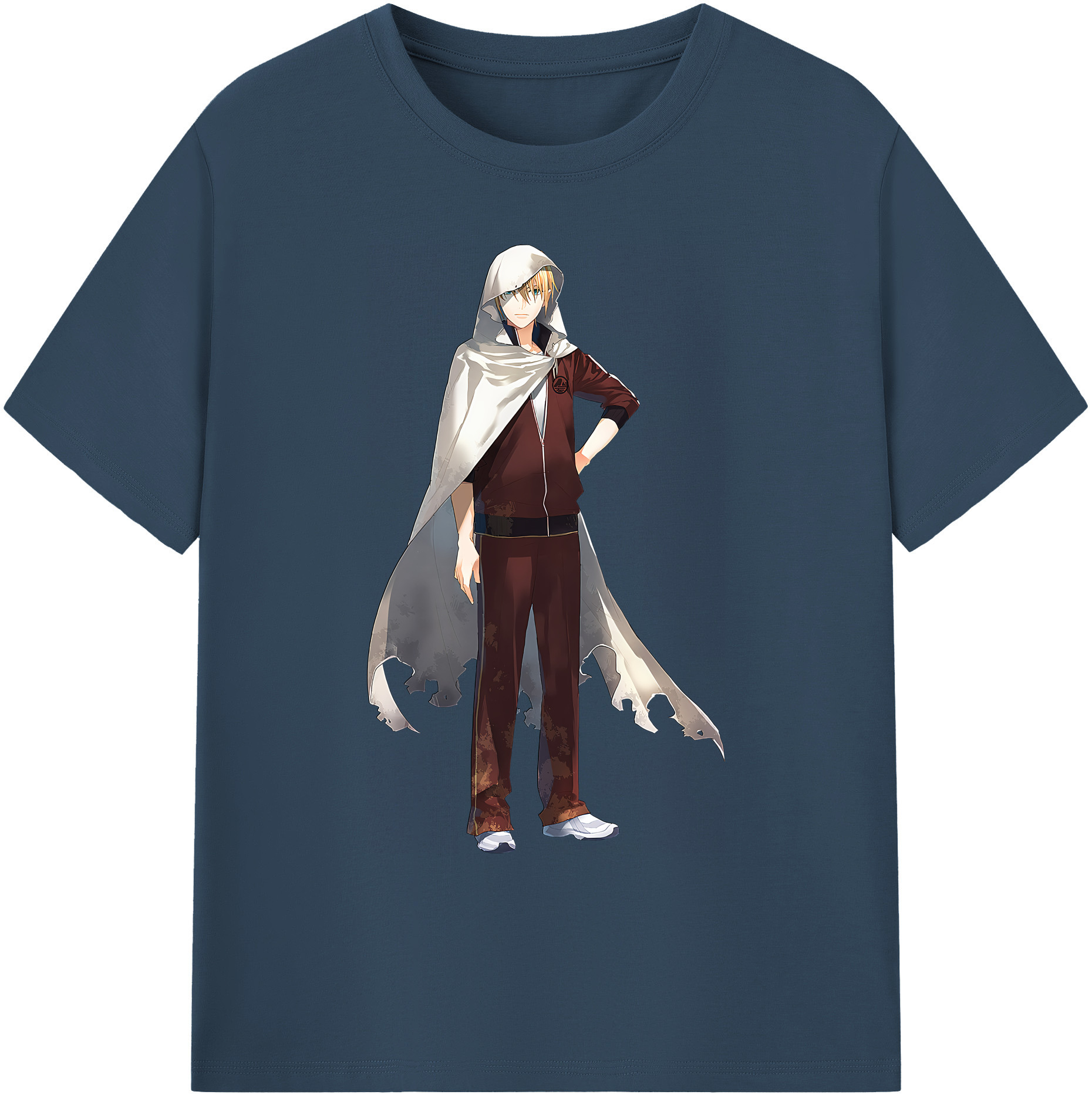 （画像用） 刀剣乱舞 Touken Ranbu 綿100％ メンズ半袖Tシャツ｜肌触りやわらか＆通気性