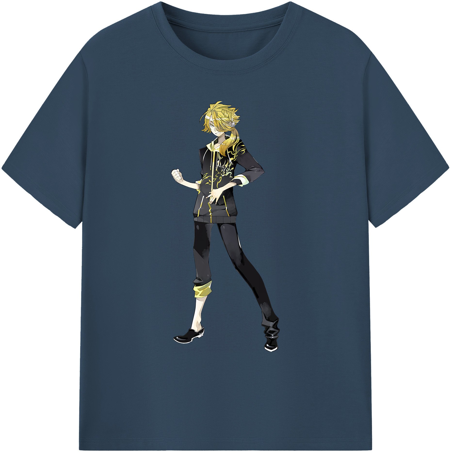 （画像用） 刀剣乱舞 Touken Ranbu 綿100％ メンズ半袖Tシャツ｜肌触りやわらか＆通気性