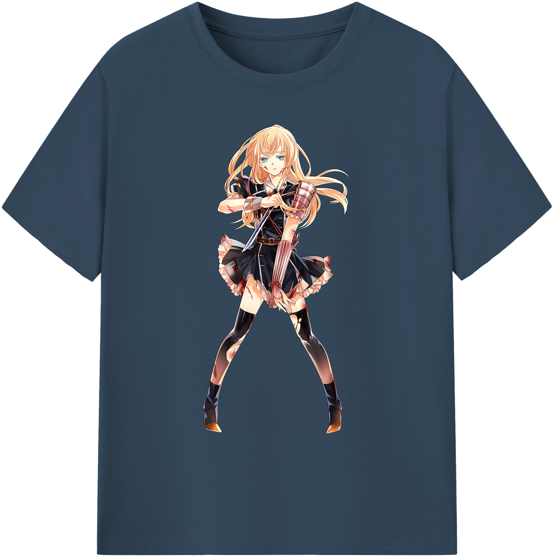 （画像用） 刀剣乱舞 Touken Ranbu 綿100％ メンズ半袖Tシャツ｜肌触りやわらか＆通気性
