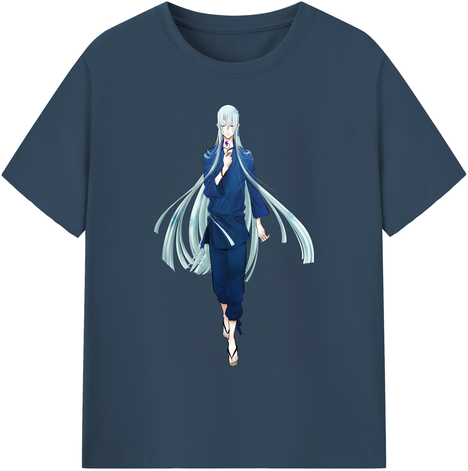 （画像用） 刀剣乱舞 Touken Ranbu 綿100％ メンズ半袖Tシャツ｜肌触りやわらか＆通気性