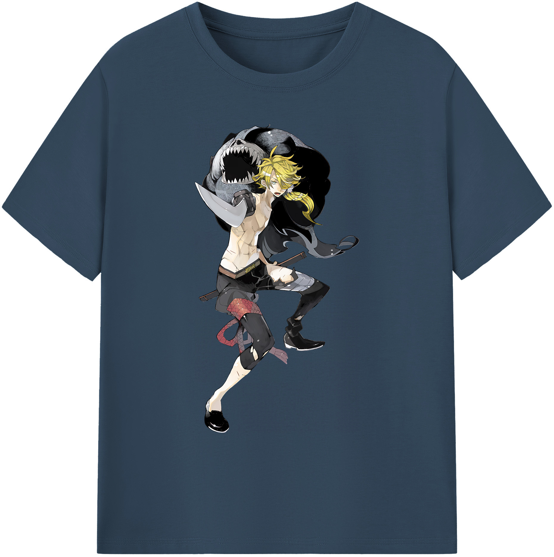 （画像用） 刀剣乱舞 Touken Ranbu 綿100％ メンズ半袖Tシャツ｜肌触りやわらか＆通気性