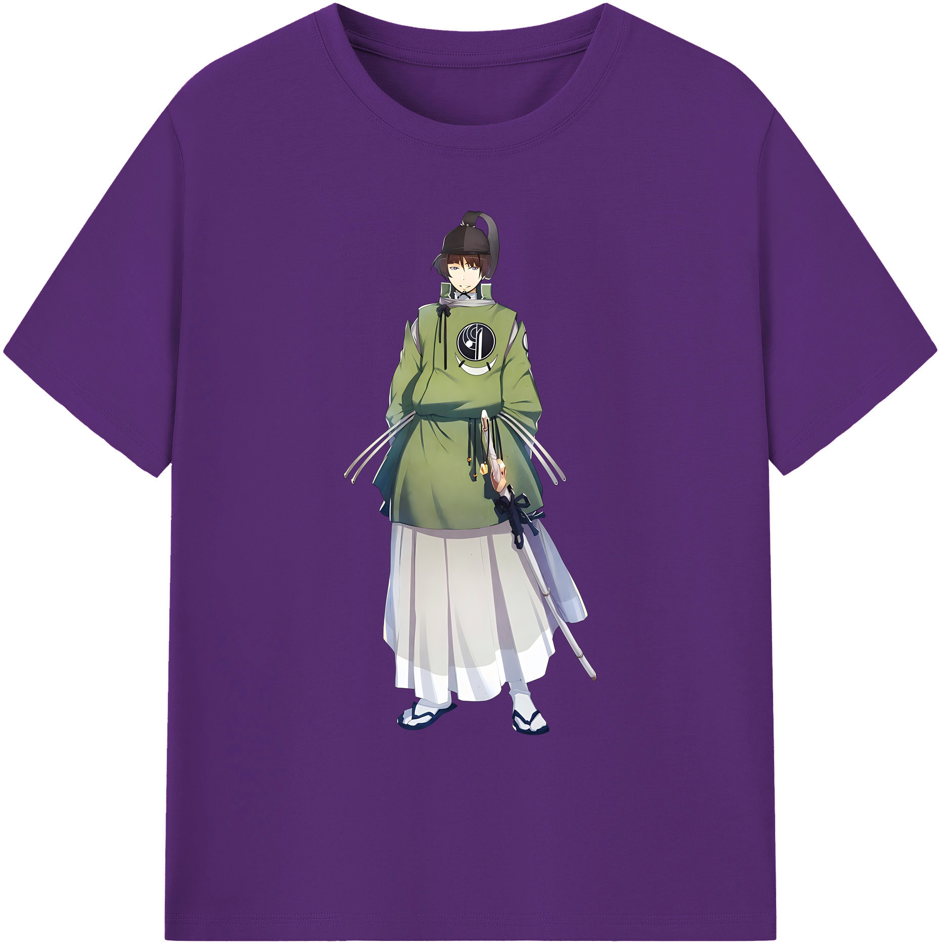 （画像用） 刀剣乱舞 Touken Ranbu 綿100％ メンズ半袖Tシャツ｜肌触りやわらか＆通気性
