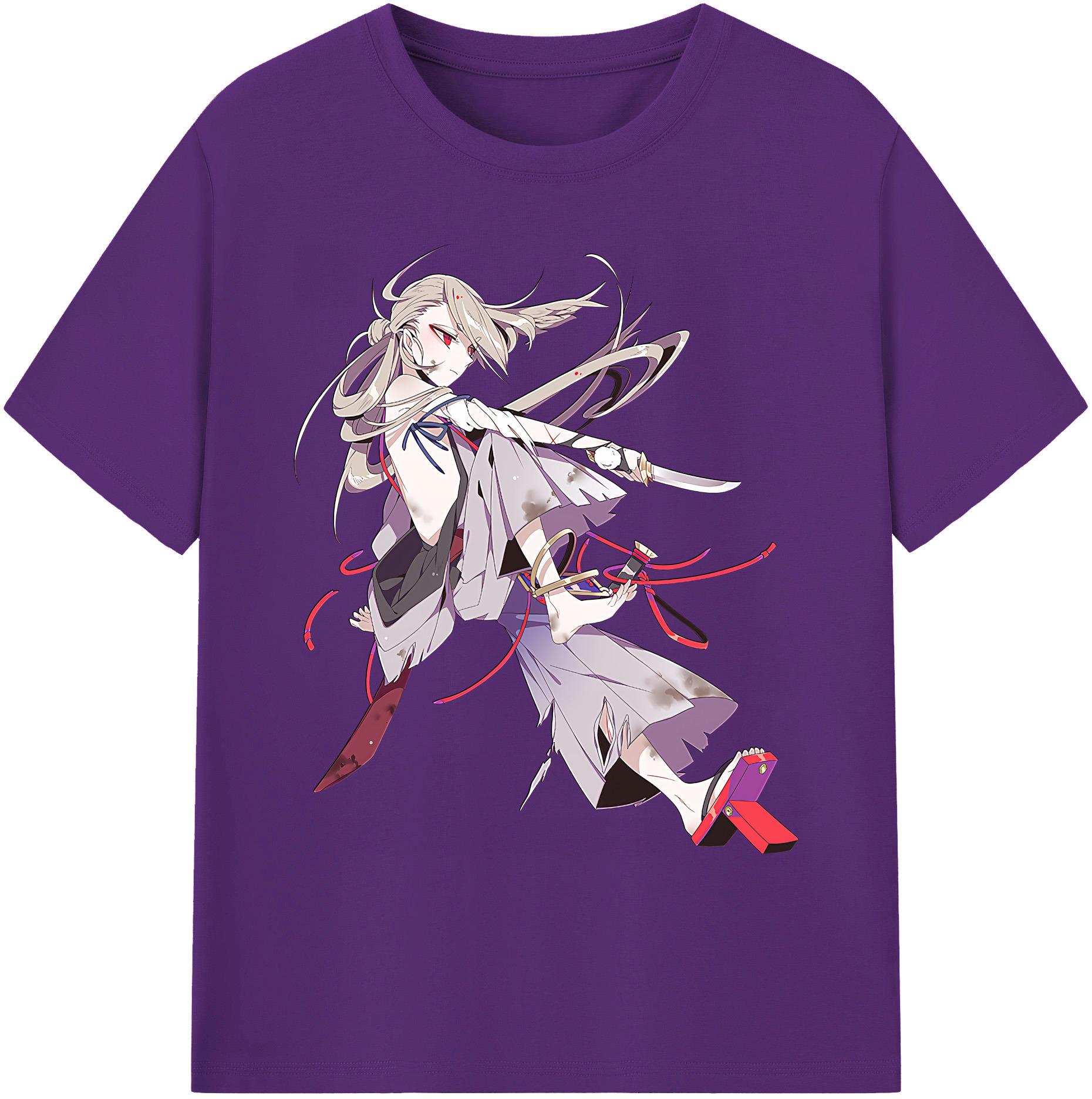 （画像用） 刀剣乱舞 Touken Ranbu 綿100％ メンズ半袖Tシャツ｜肌触りやわらか＆通気性