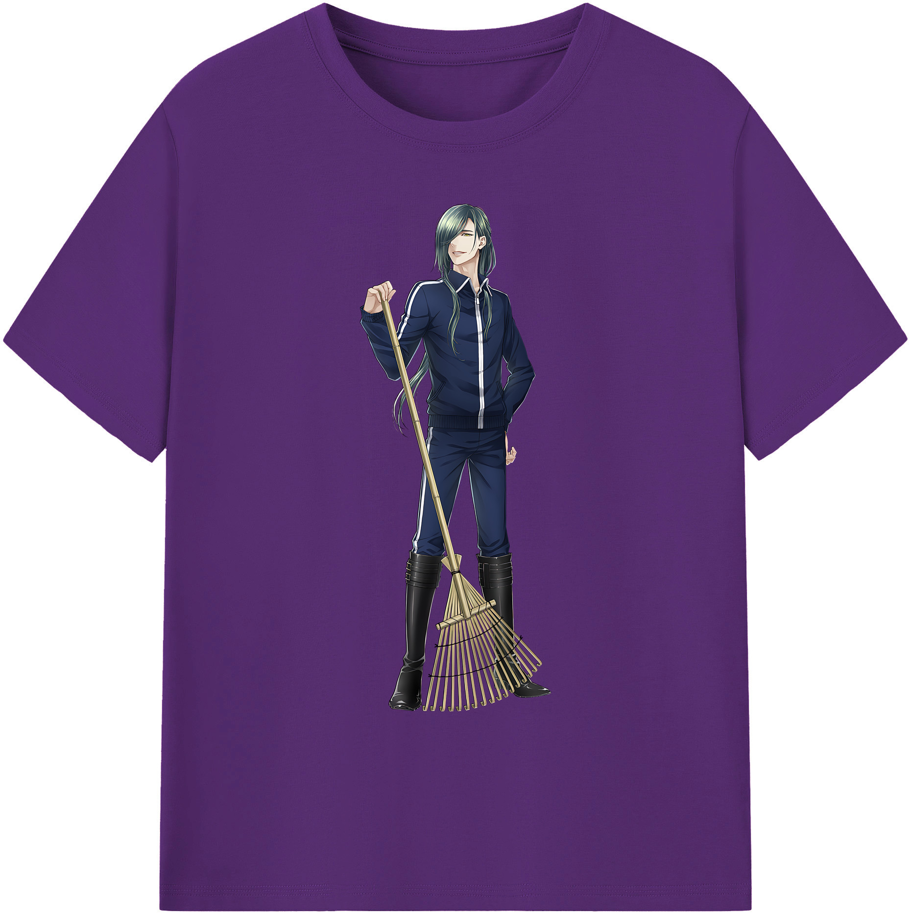 （画像用） 刀剣乱舞 Touken Ranbu 綿100％ メンズ半袖Tシャツ｜肌触りやわらか＆通気性