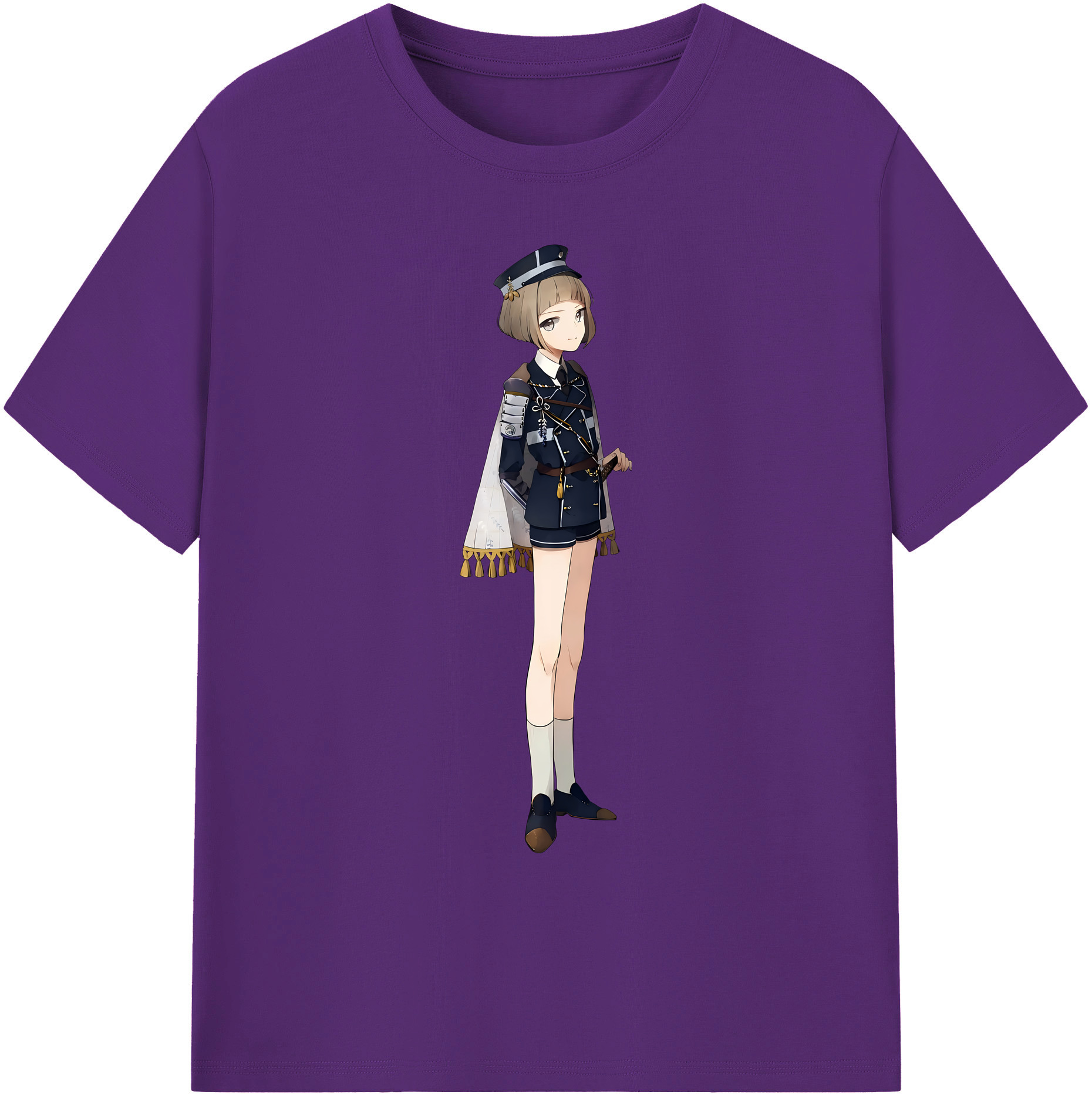 （画像用） 刀剣乱舞 Touken Ranbu 綿100％ メンズ半袖Tシャツ｜肌触りやわらか＆通気性