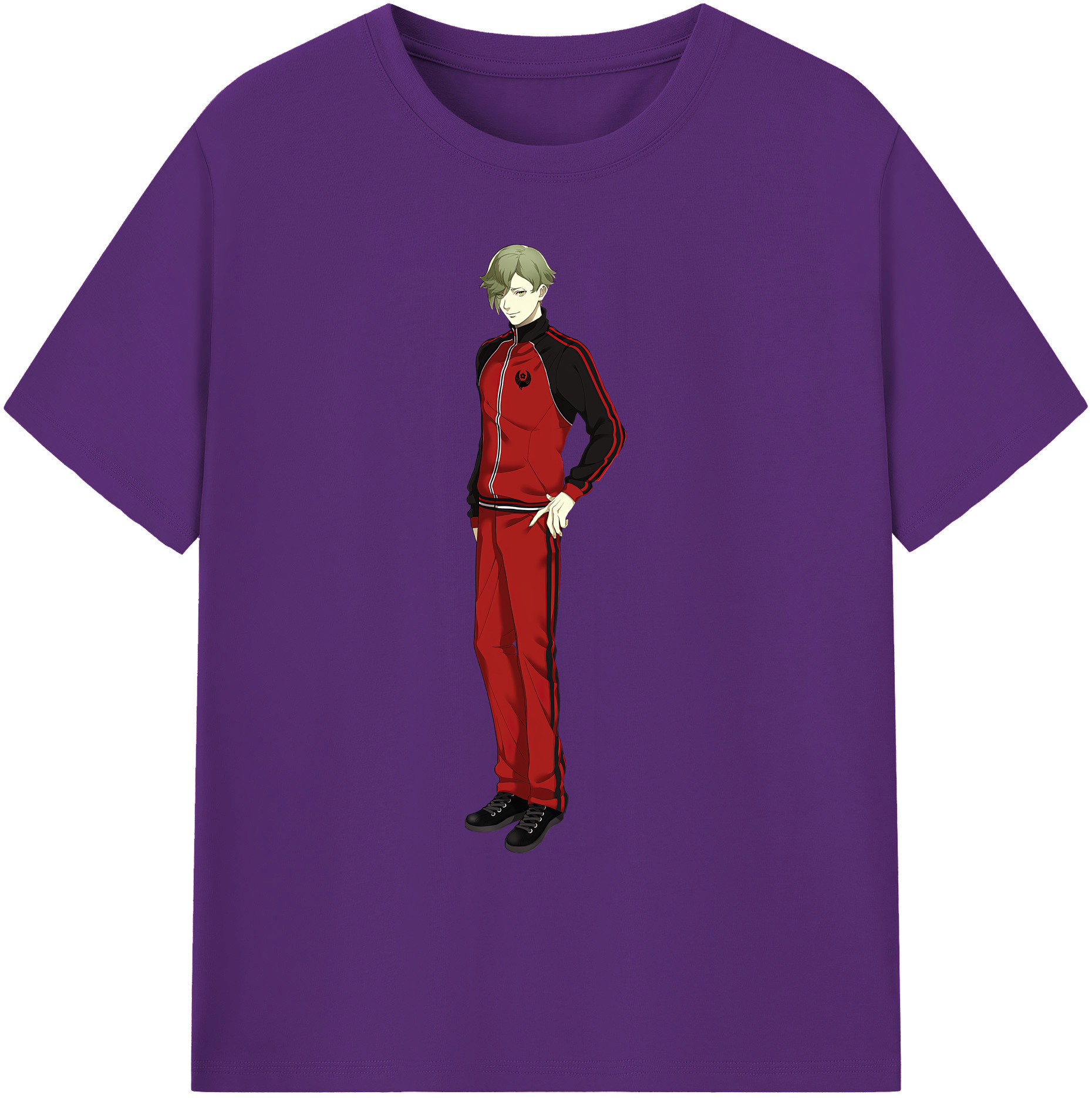 （画像用） 刀剣乱舞 Touken Ranbu 綿100％ メンズ半袖Tシャツ｜肌触りやわらか＆通気性